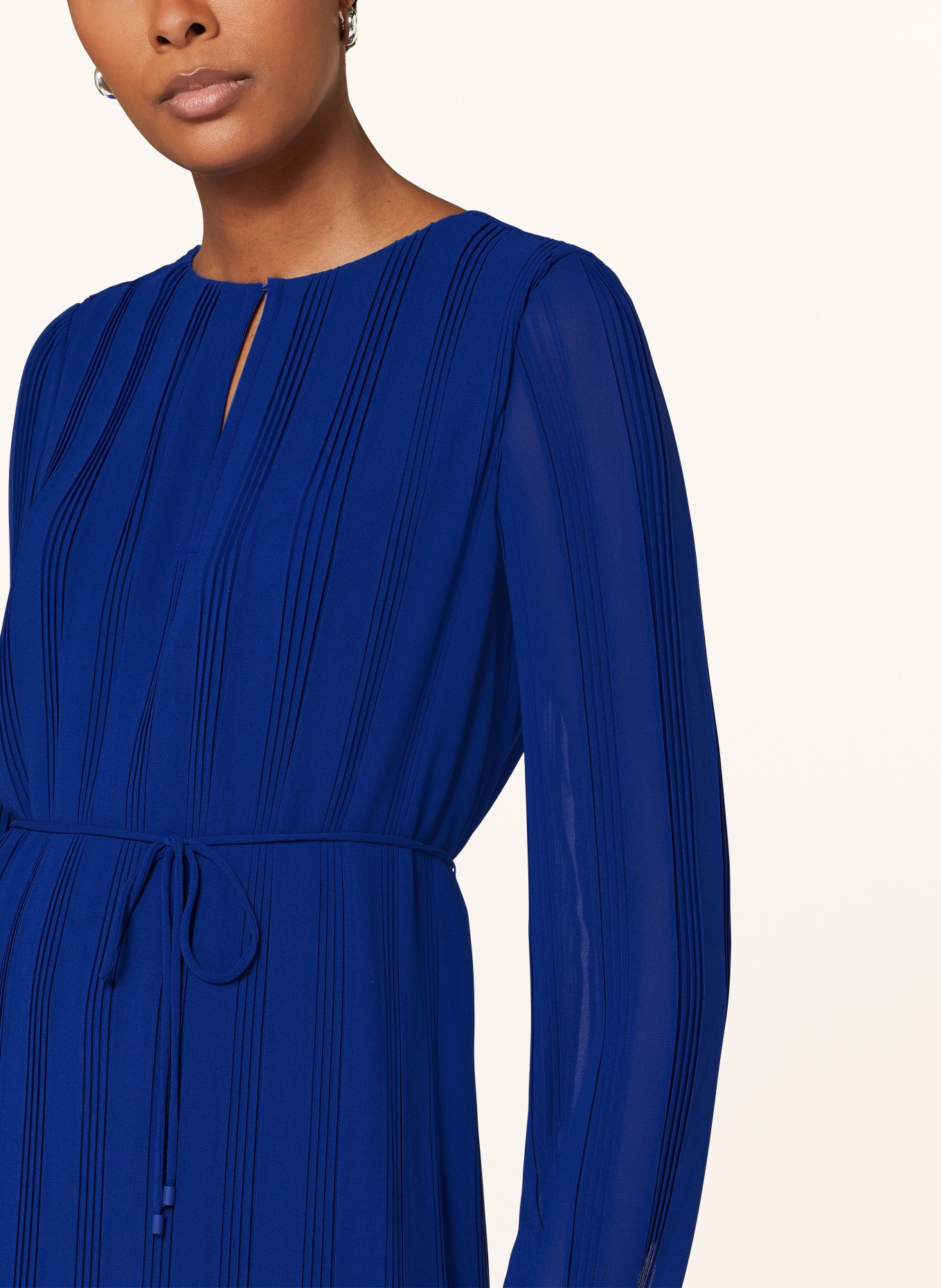 comma Dress, Color: BLUE (Image 4)