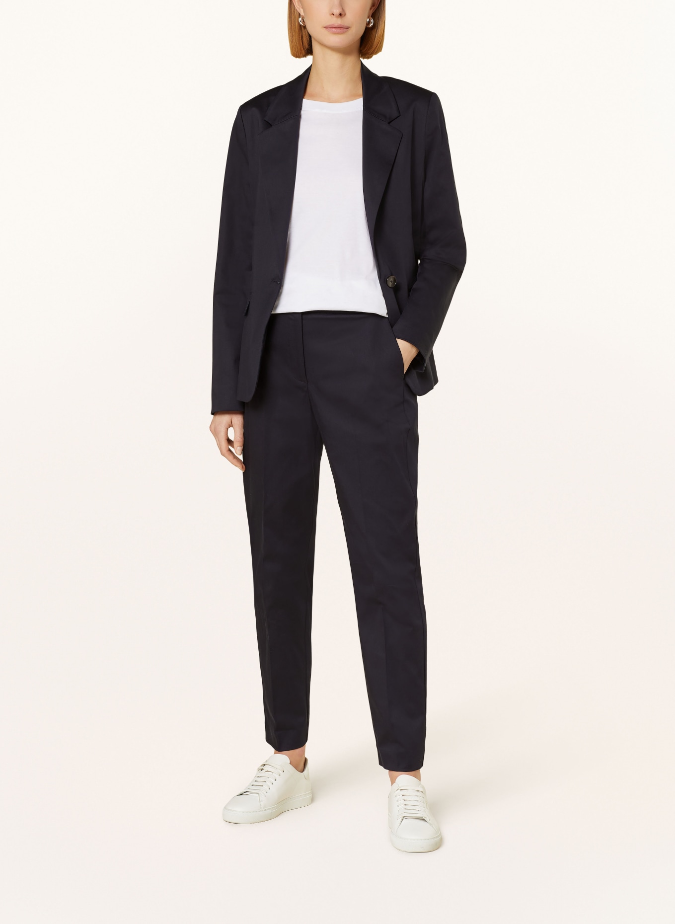 s.Oliver BLACK LABEL 7/8 pants: DARK BLUE