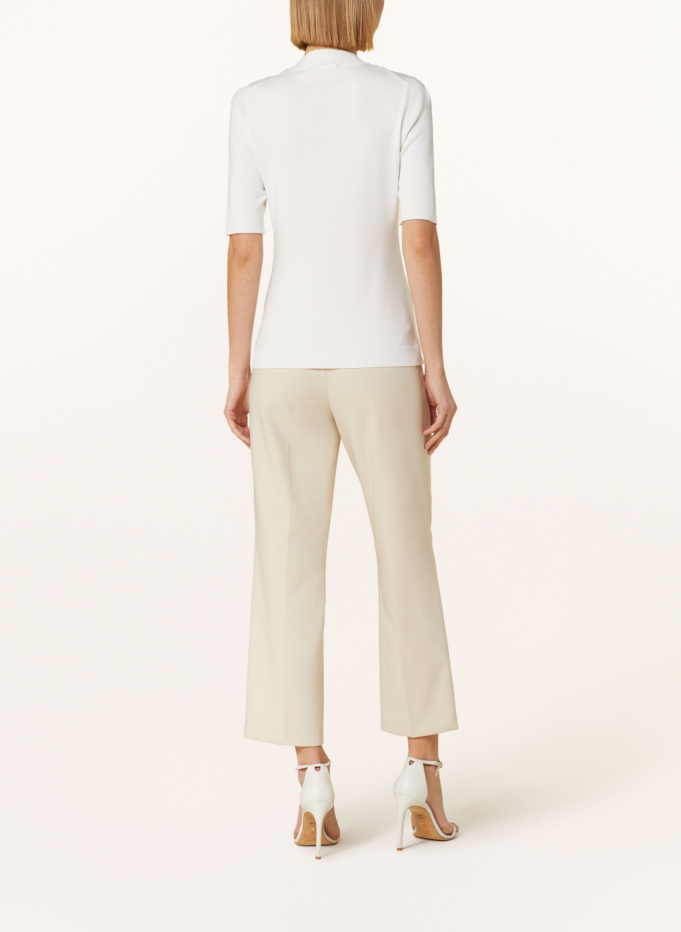 comma Knit shirt, Color: WHITE (Image 3)