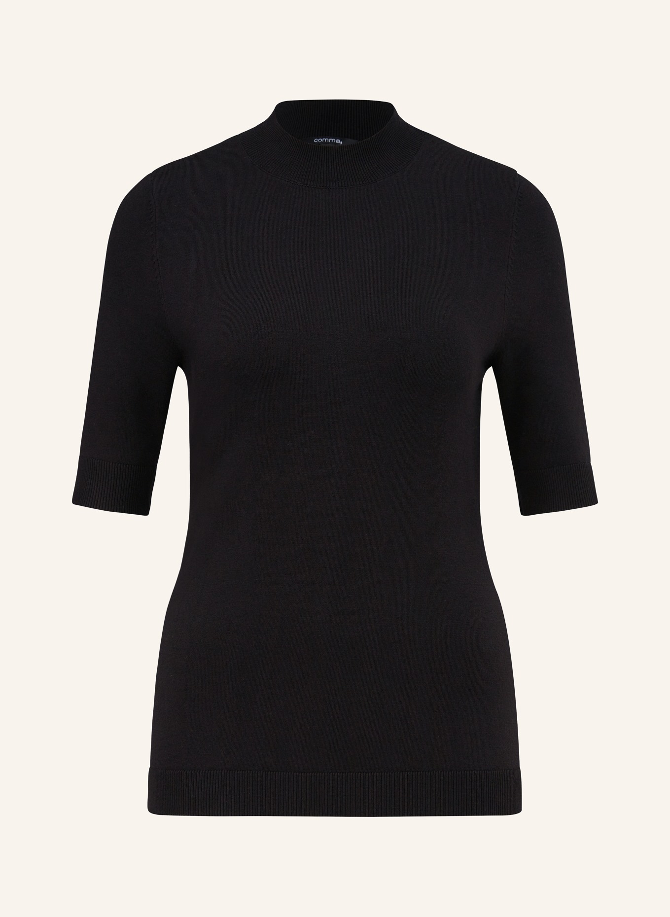 comma Strickshirt: SCHWARZ