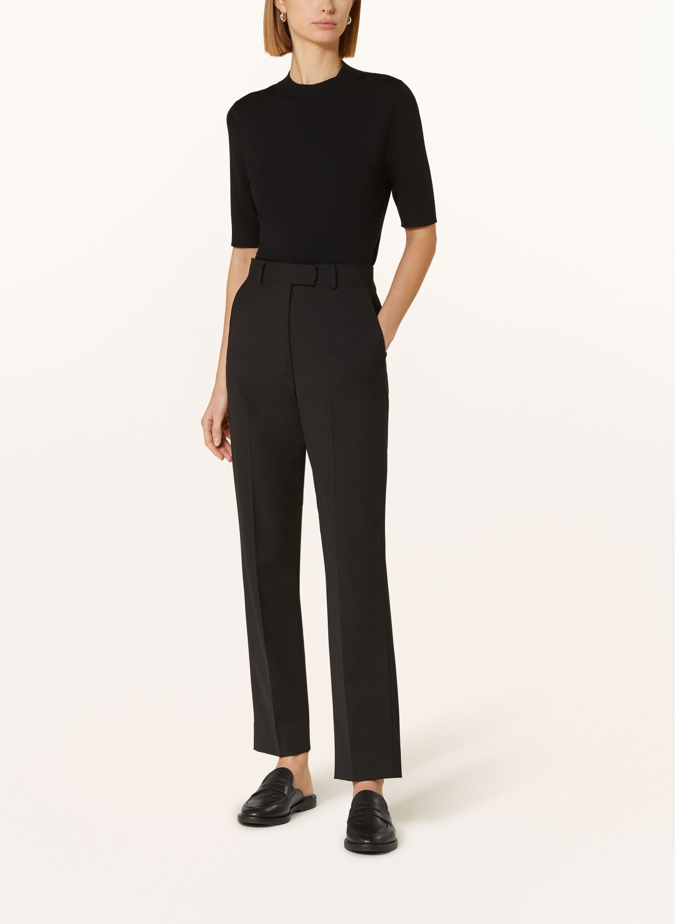 comma Strickshirt: SCHWARZ