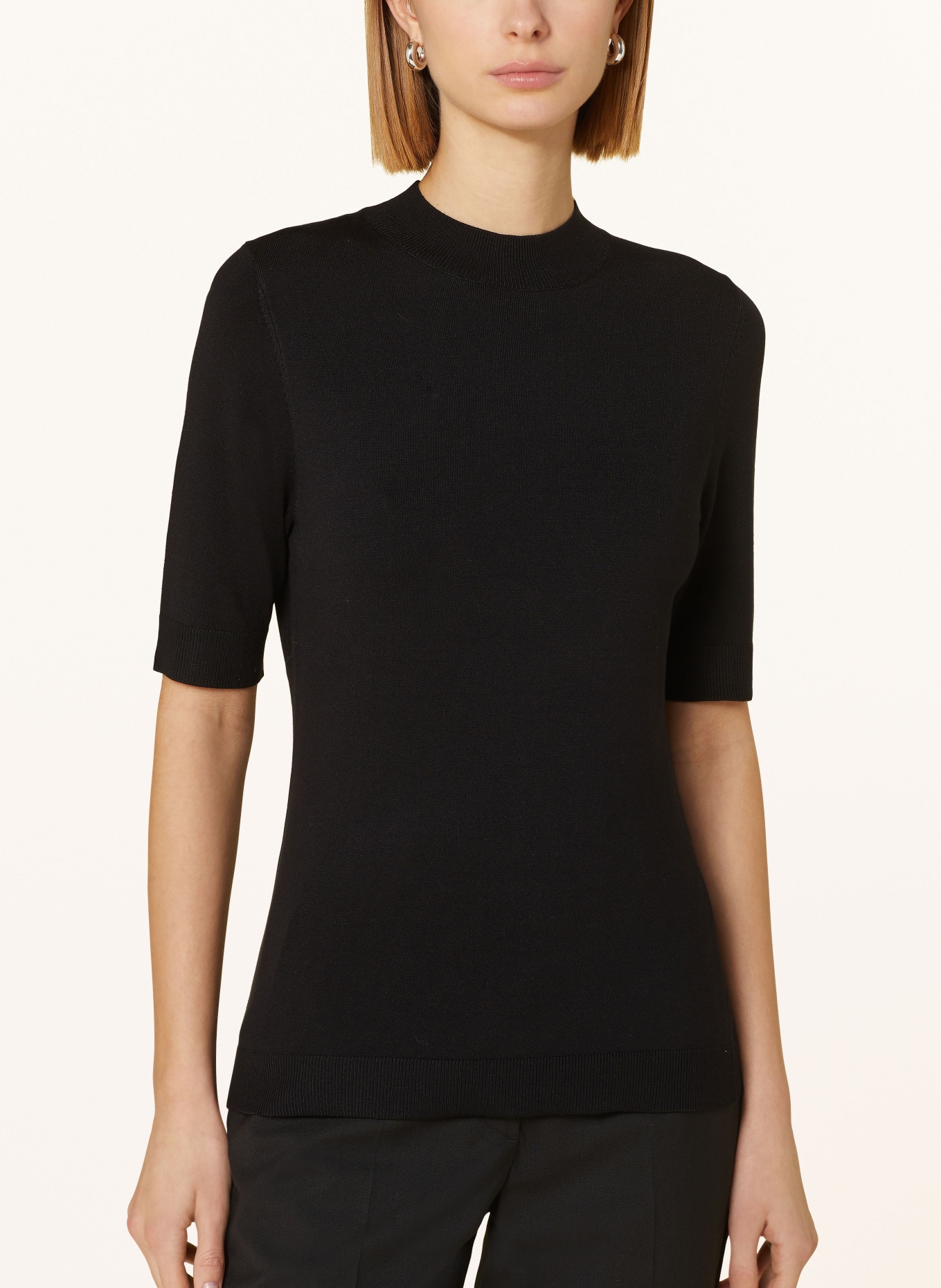 comma Strickshirt: SCHWARZ