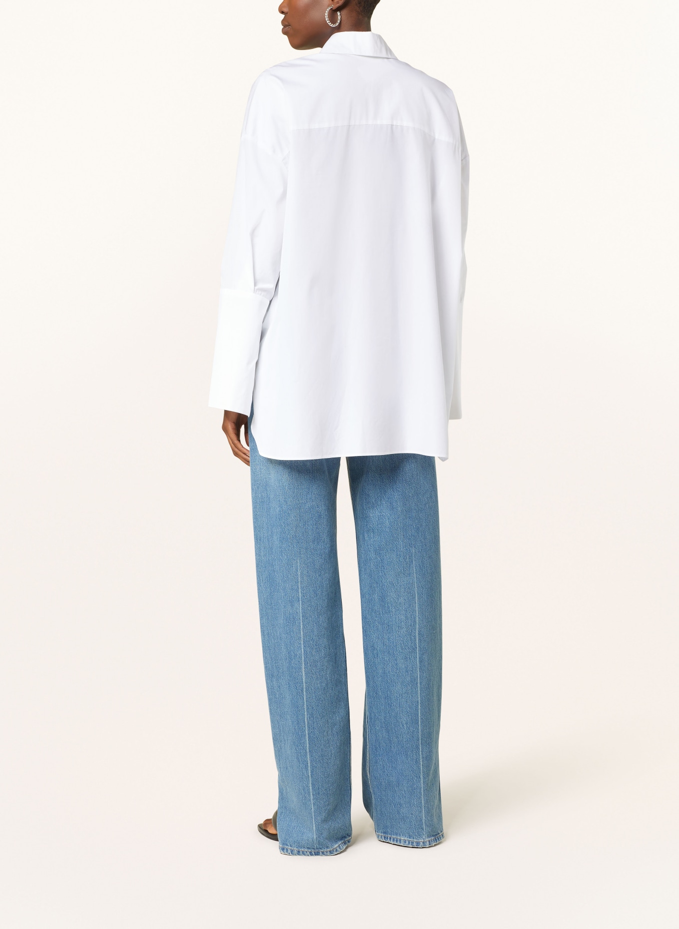 EVA MANN Shirt blouse ALMA POLO, Color: WHITE (Image 3)