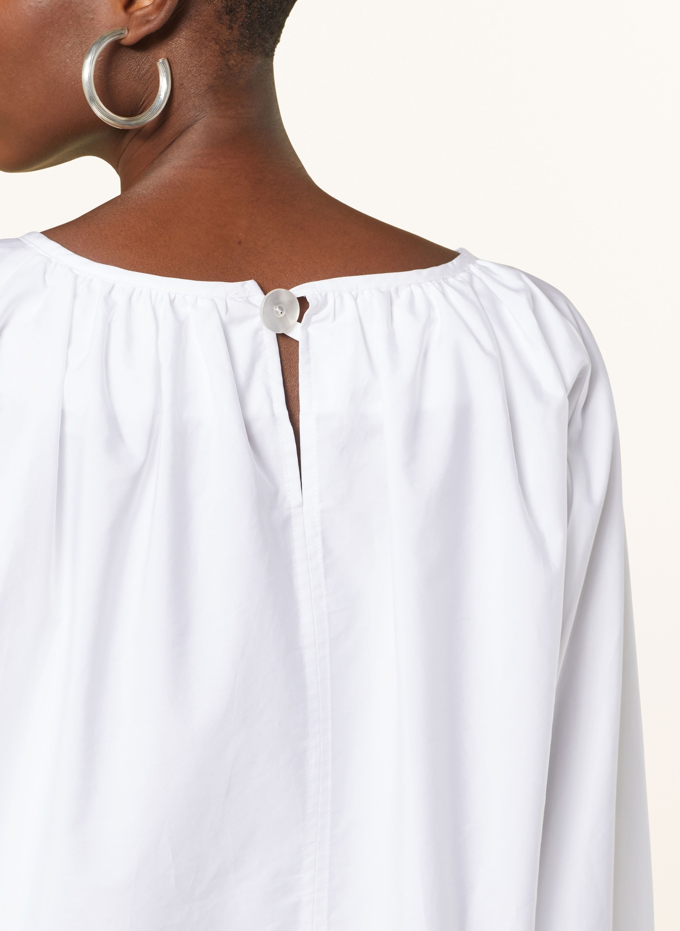EVA MANN Shirt blouse ANNELI WINSTON, Color: WHITE (Image 5)