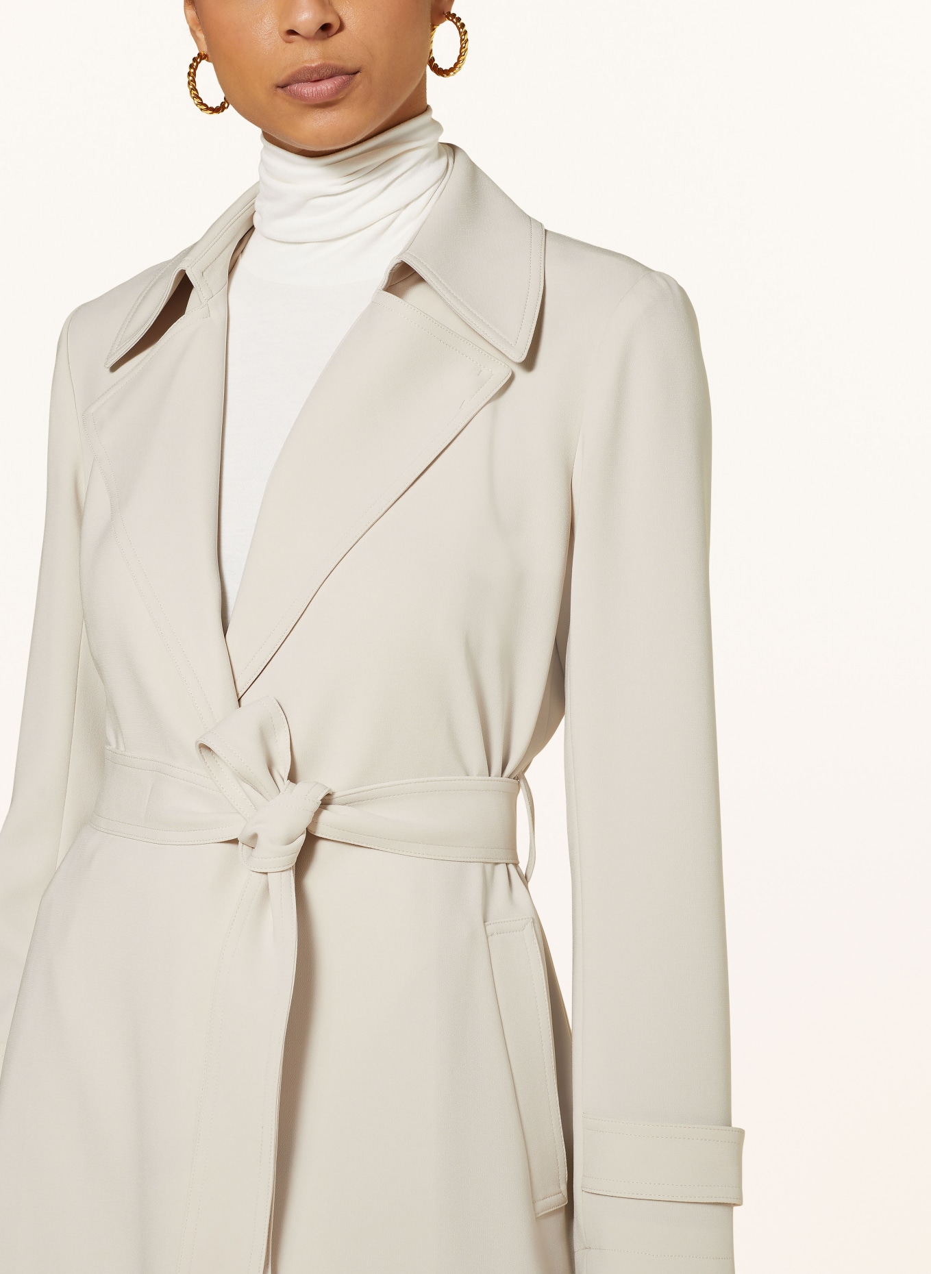 Theory Trench coat, Color: CREAM (Image 4)