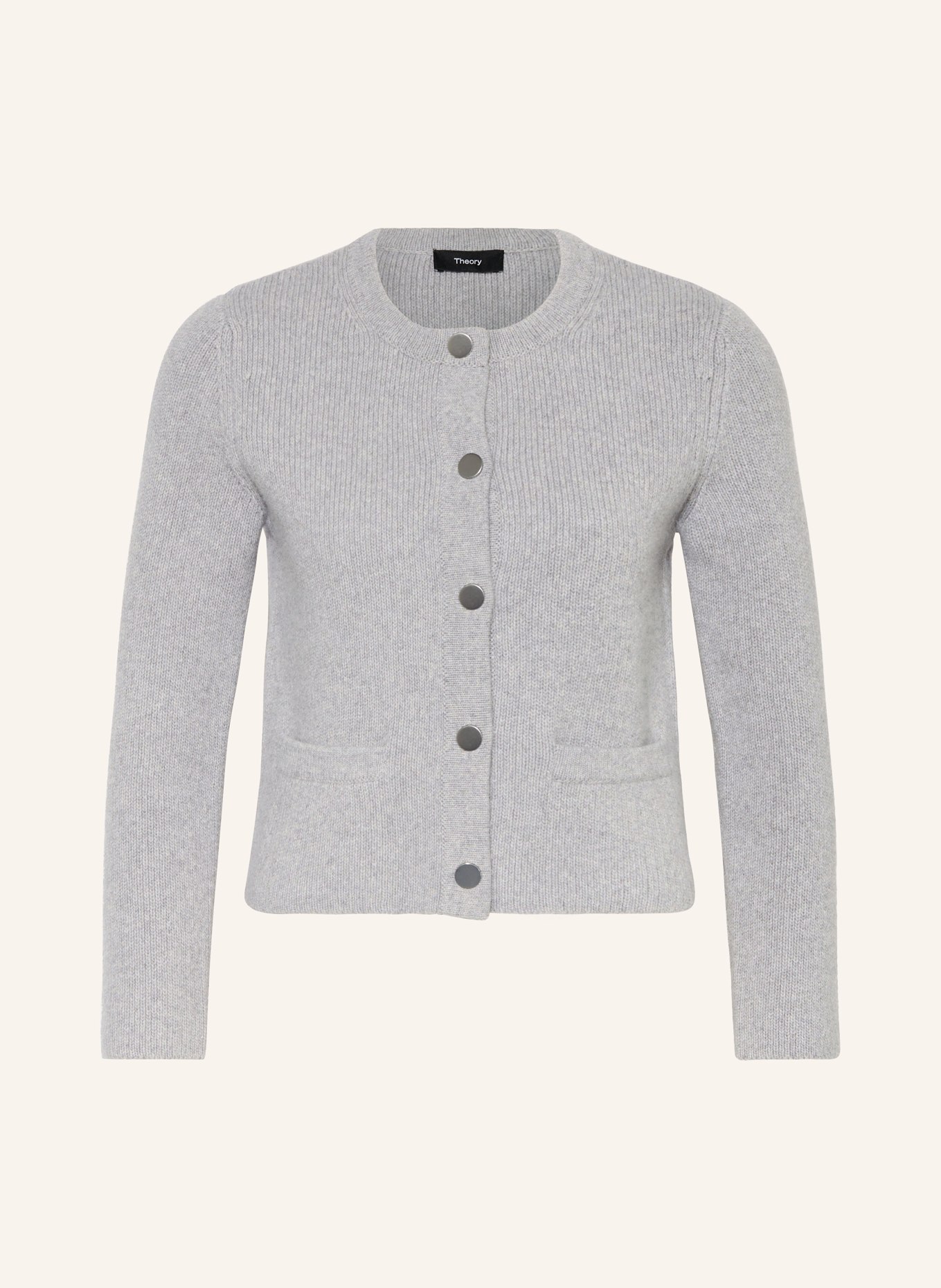 Theory Cardigan, Color: GRAY (Image 1)