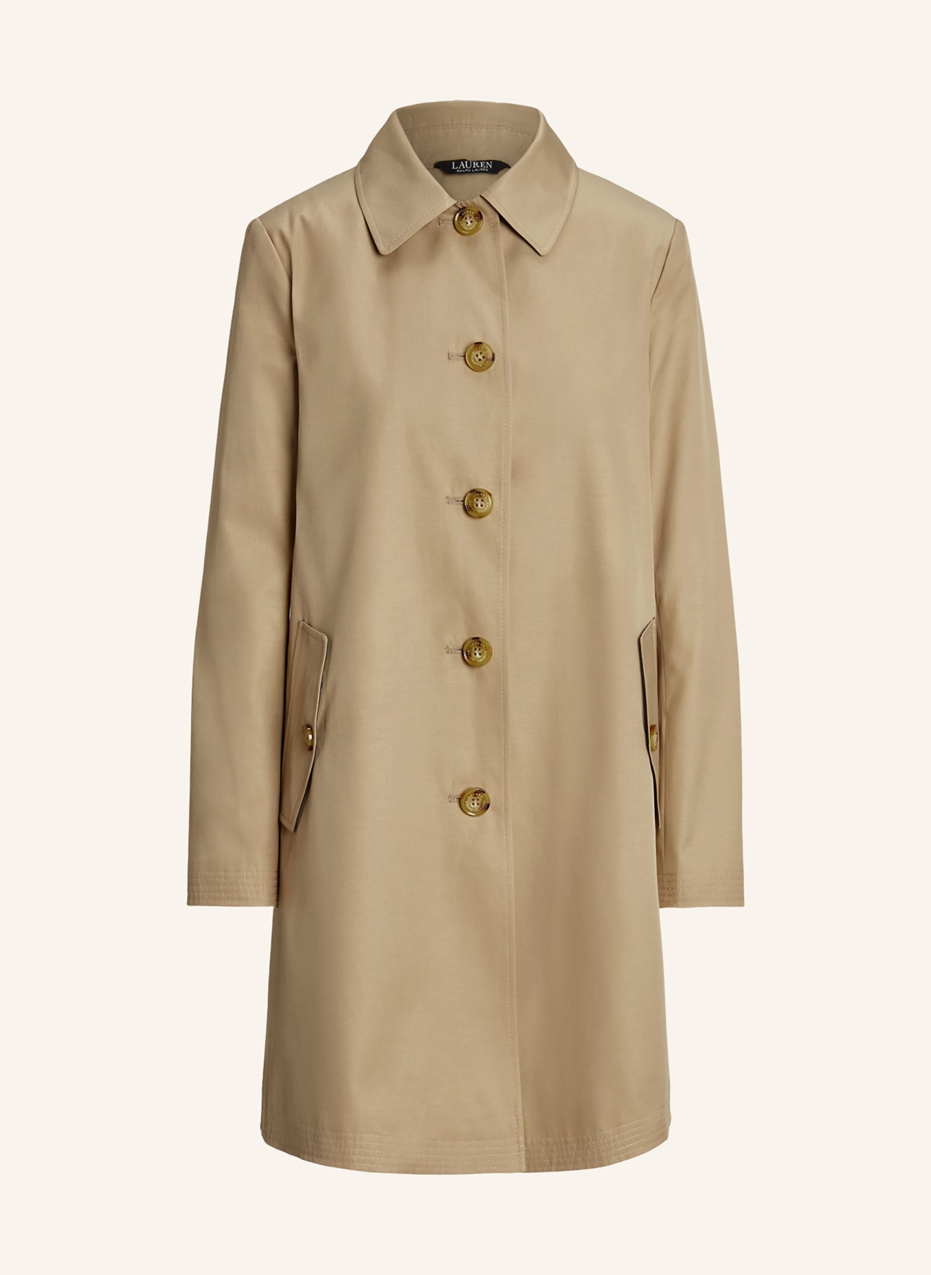 LAUREN RALPH LAUREN Trench coat, Color: BEIGE (Image 1)