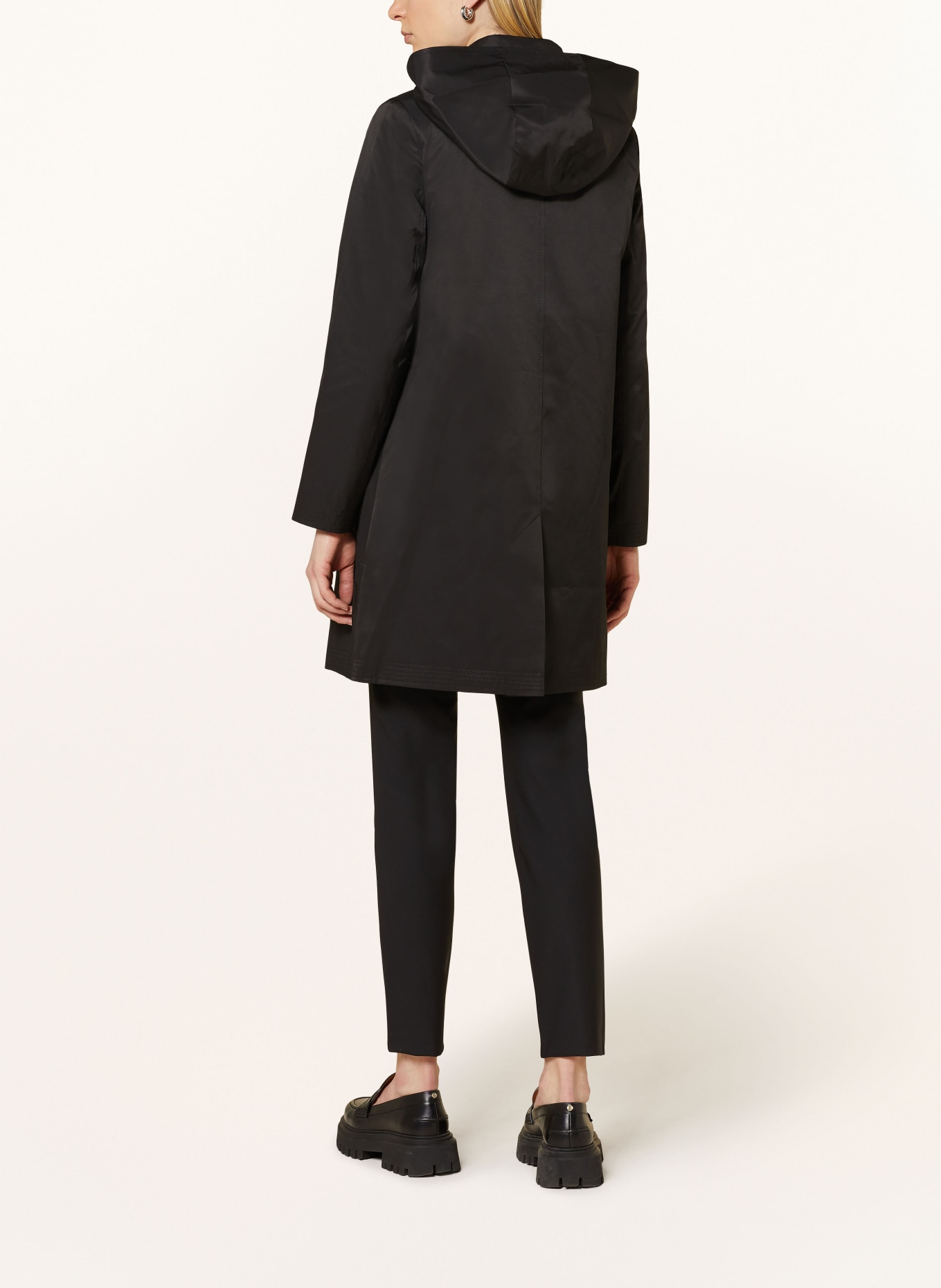 Lauren ralph lauren hooded trench coat store