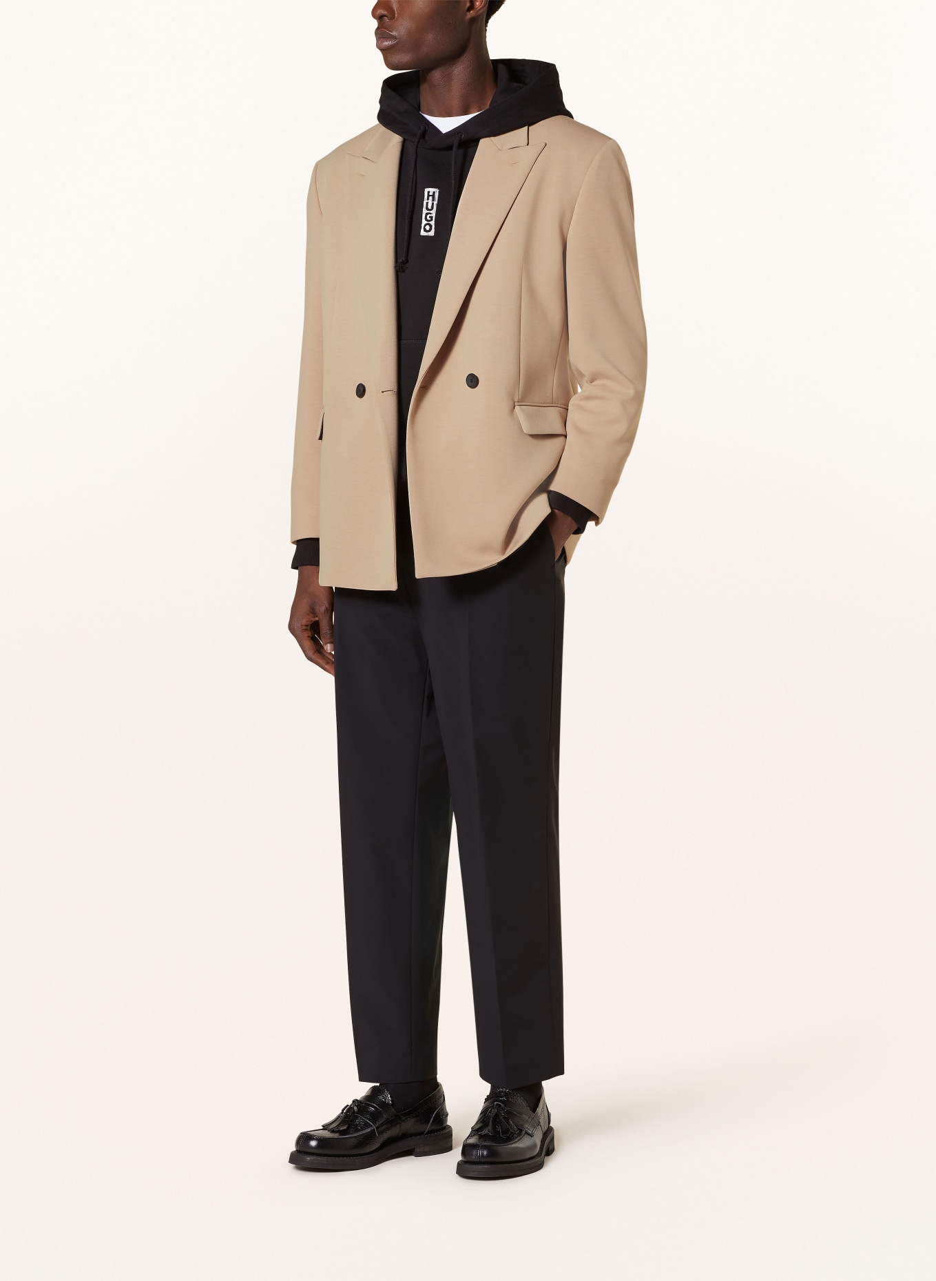 HUGO Tailored jacket ULAN241F1J modern fit, Color: BEIGE (Image 2)