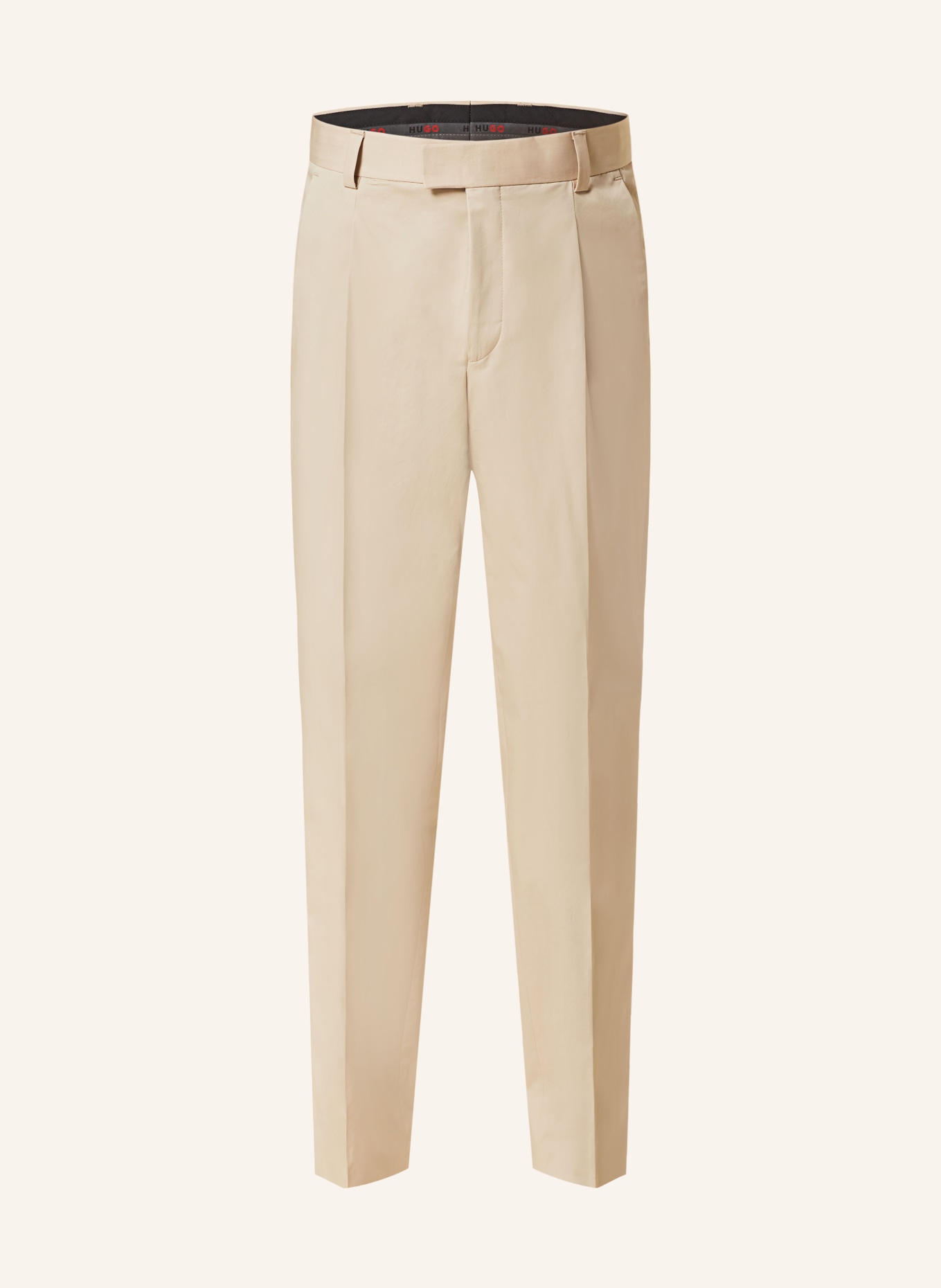 HUGO Oblekové kalhoty THEODOR Modern Fit, Barva: 267 MEDIUM BEIGE (Obrázek 1)