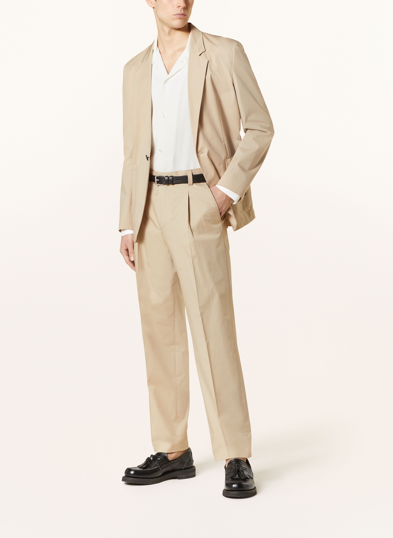 HUGO Oblekové kalhoty THEODOR Modern Fit, Barva: 267 MEDIUM BEIGE (Obrázek 2)