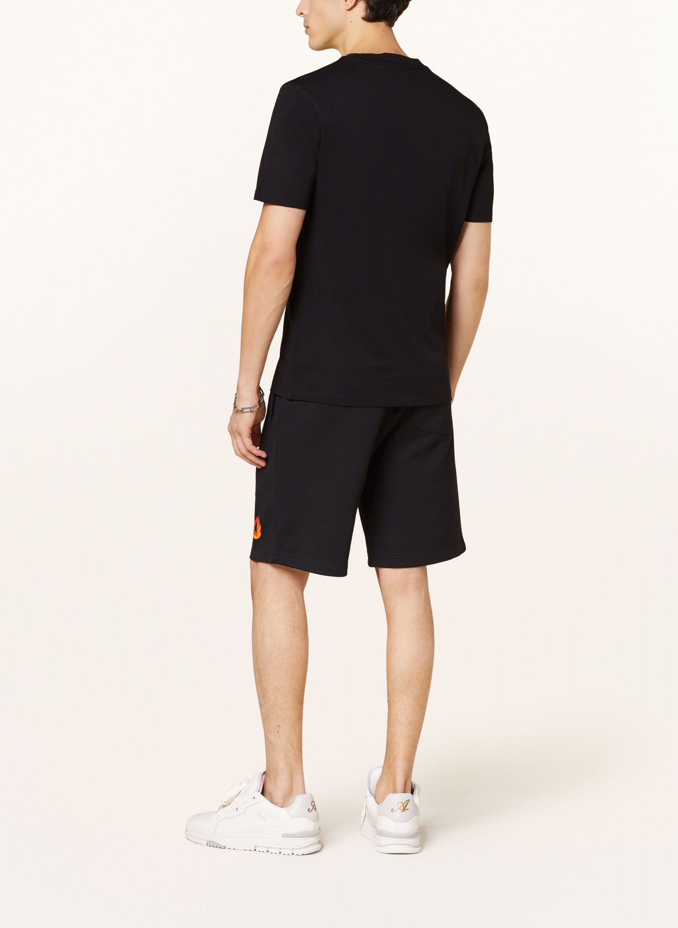 HUGO T-shirt DANDA, Color: BLACK (Image 3)