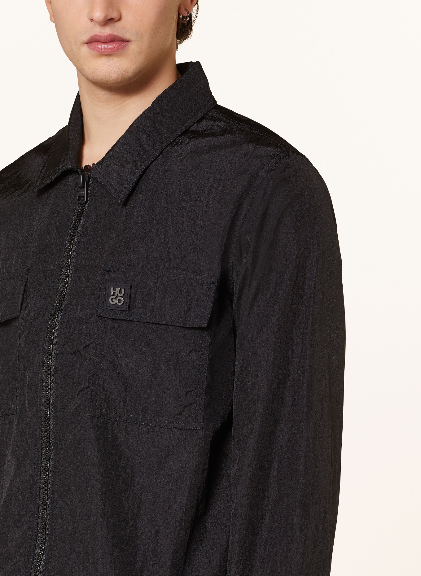 HUGO Jacket EMALO, Color: BLACK (Image 4)