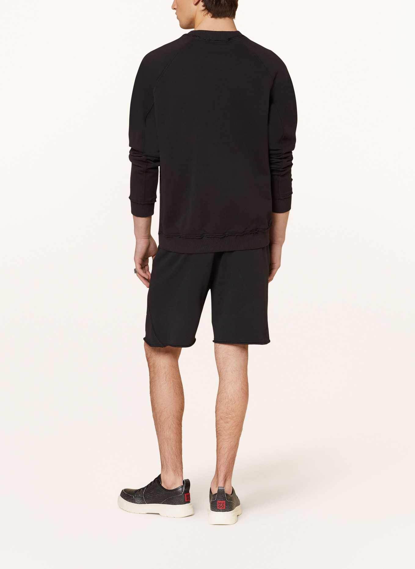 HUGO Sweatshirt DOCOA, Color: BLACK (Image 3)