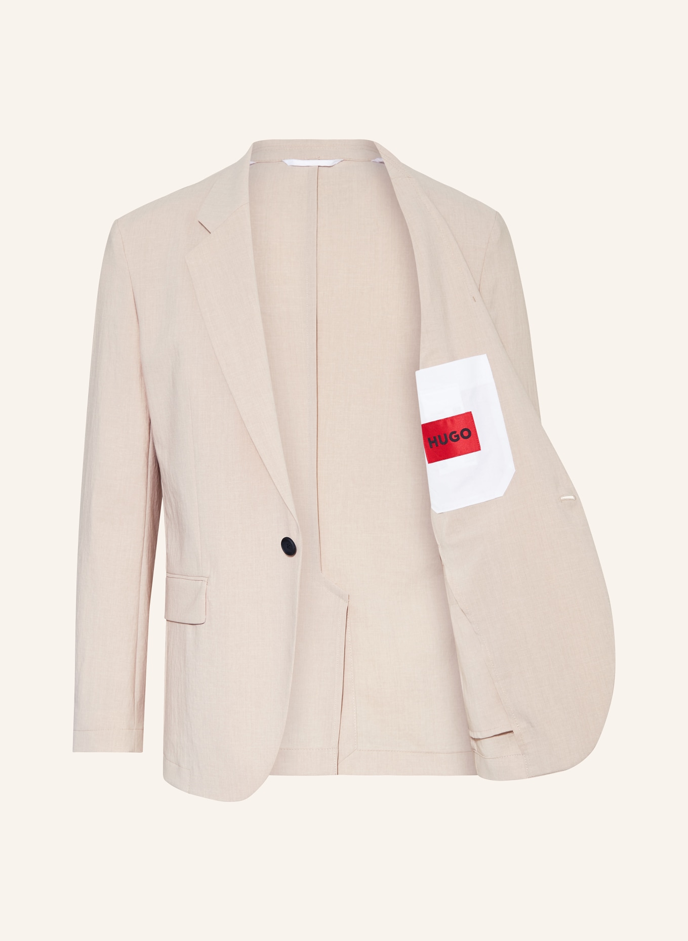 HUGO Suit jacket KRIS regular fit, Color: BEIGE (Image 4)