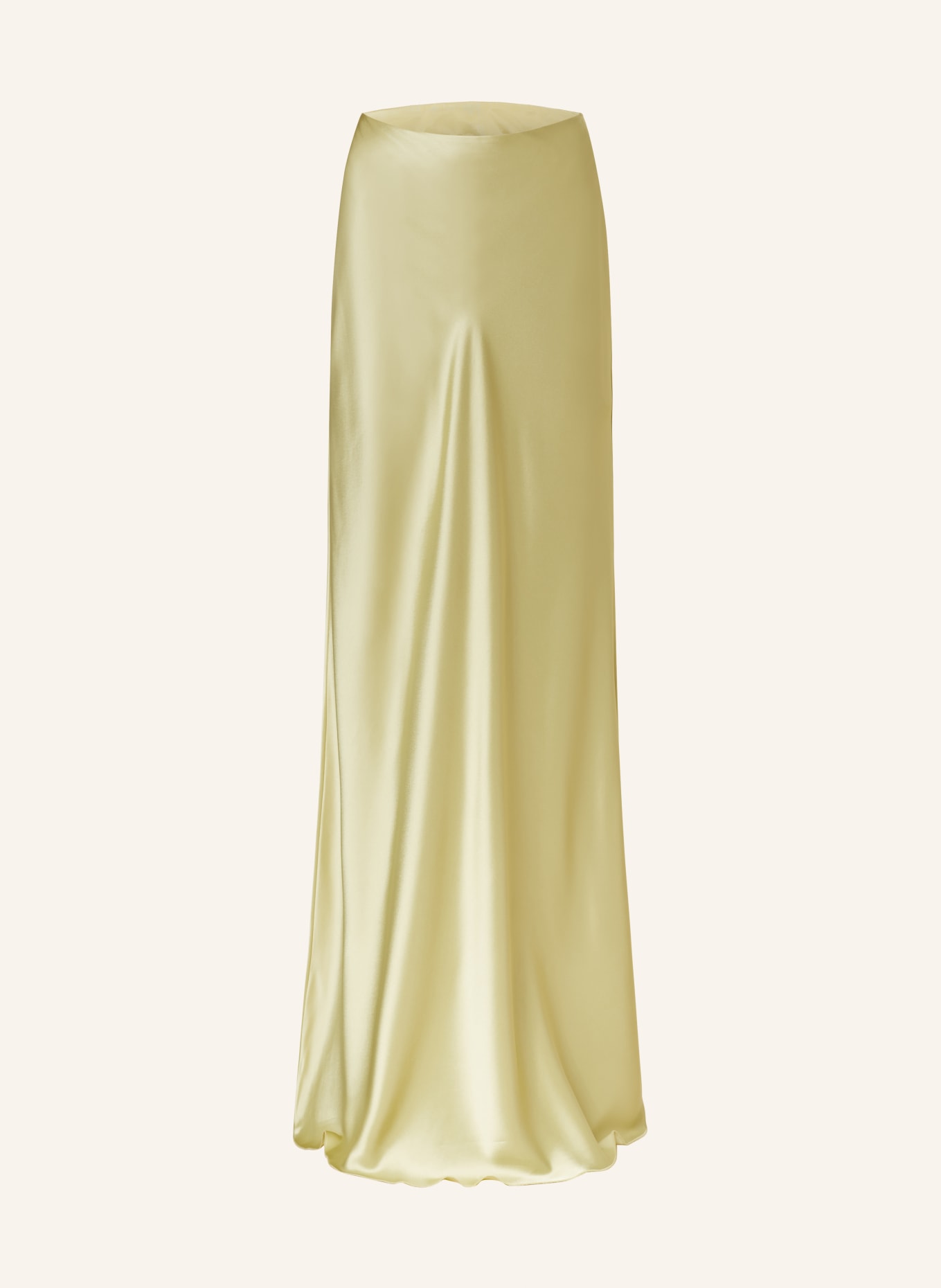 Nanushka Saténová sukně FEA, Barva: SVĚTLE ZELENÁ (Obrázek 1)
