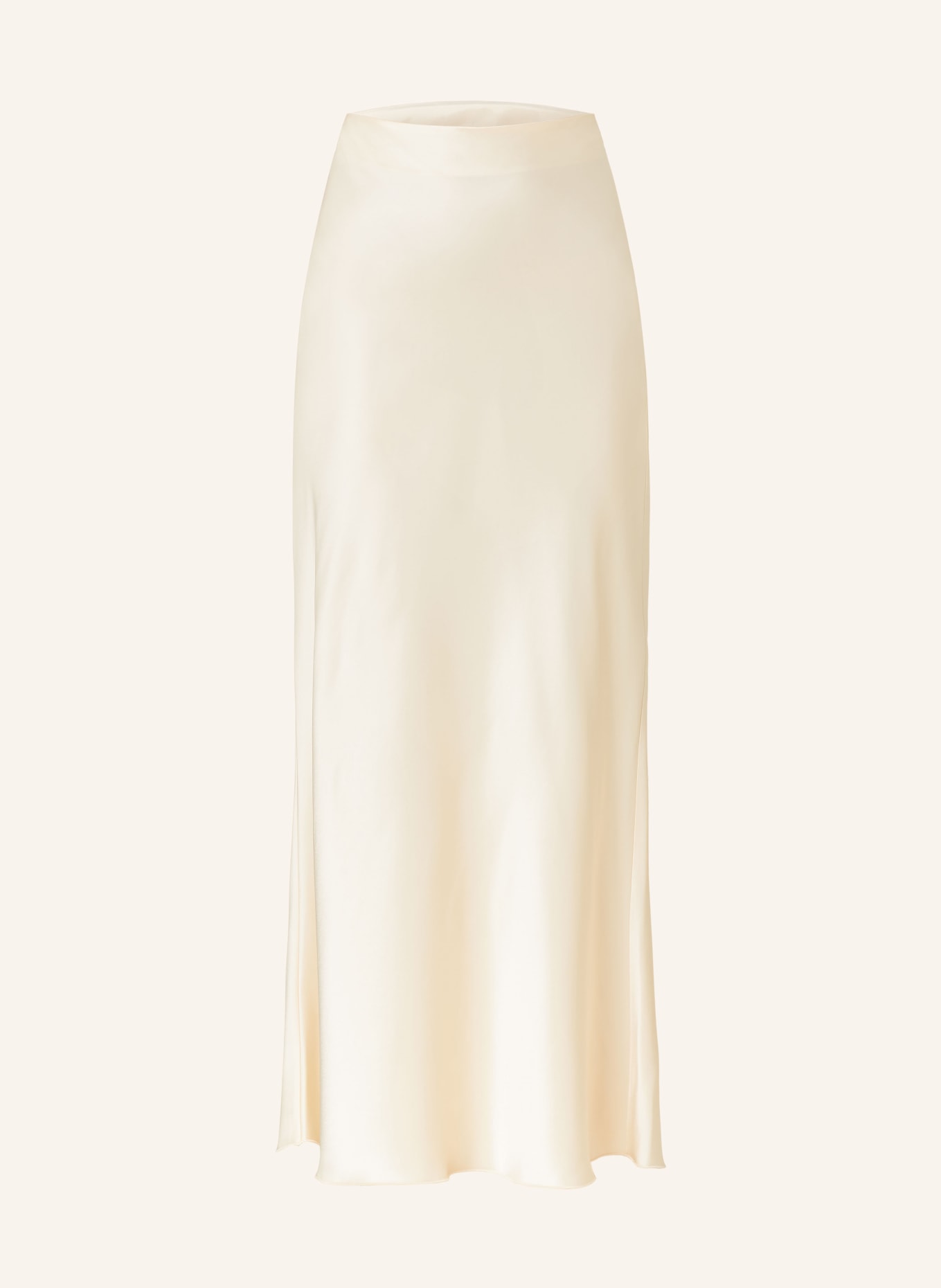 Nanushka Saténová sukně SABEEN, Barva: KRÉMOVÁ (Obrázek 1)