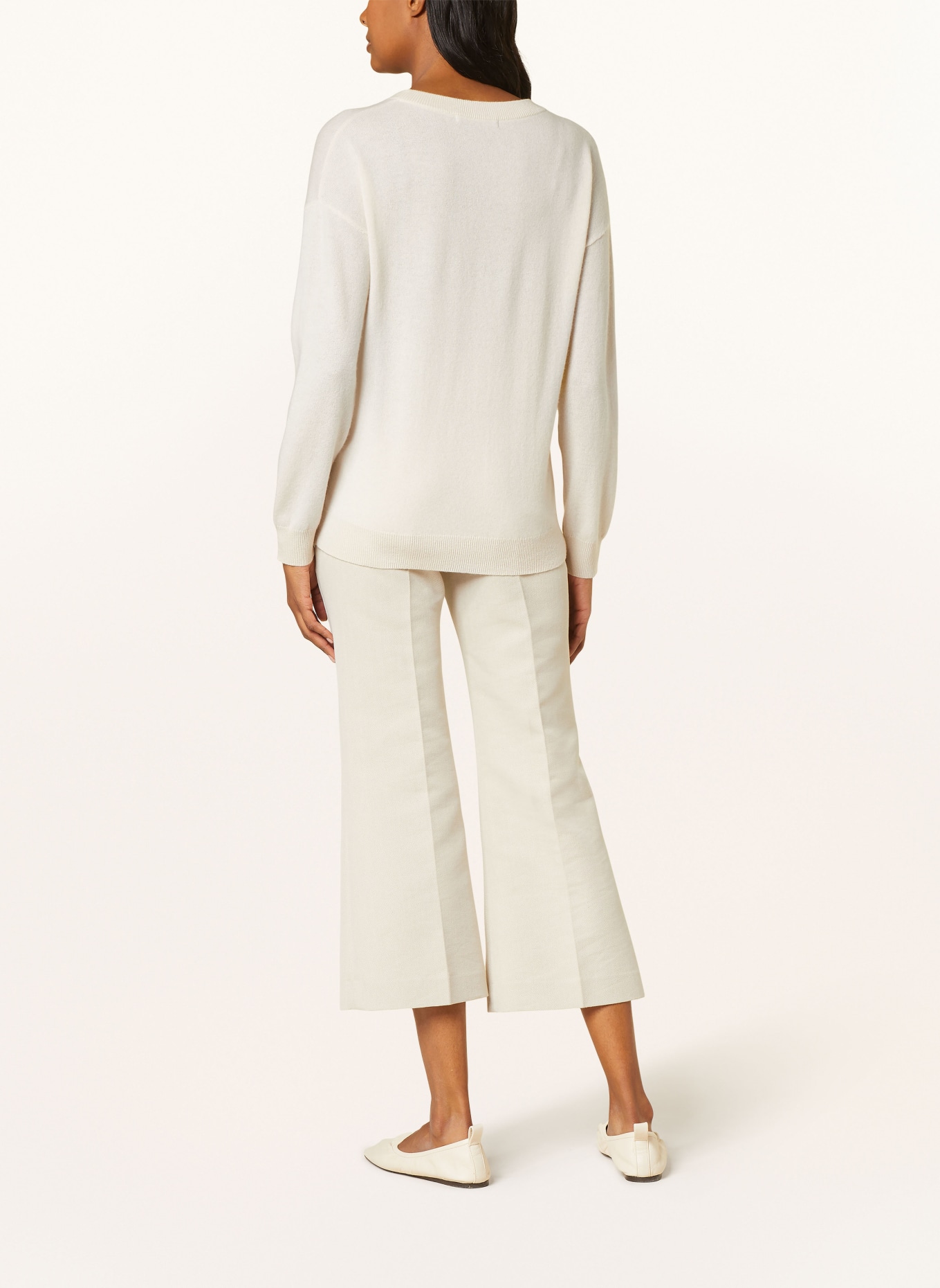 (THE MERCER) N.Y. Cashmere sweater, Color: CREAM/ YELLOW (Image 3)
