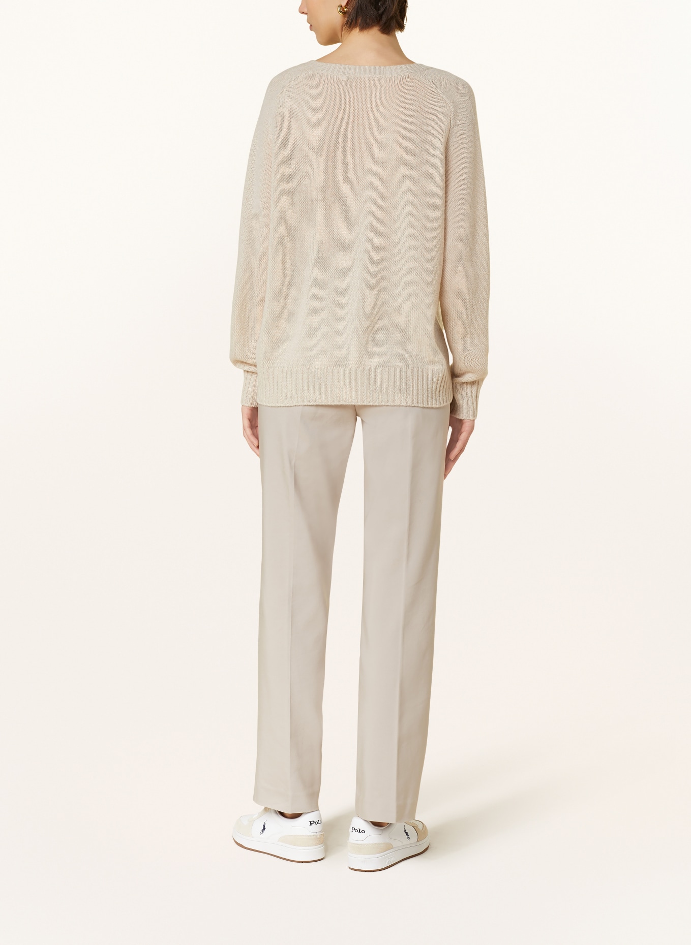 (THE MERCER) N.Y. Cashmere sweater, Color: BEIGE (Image 3)