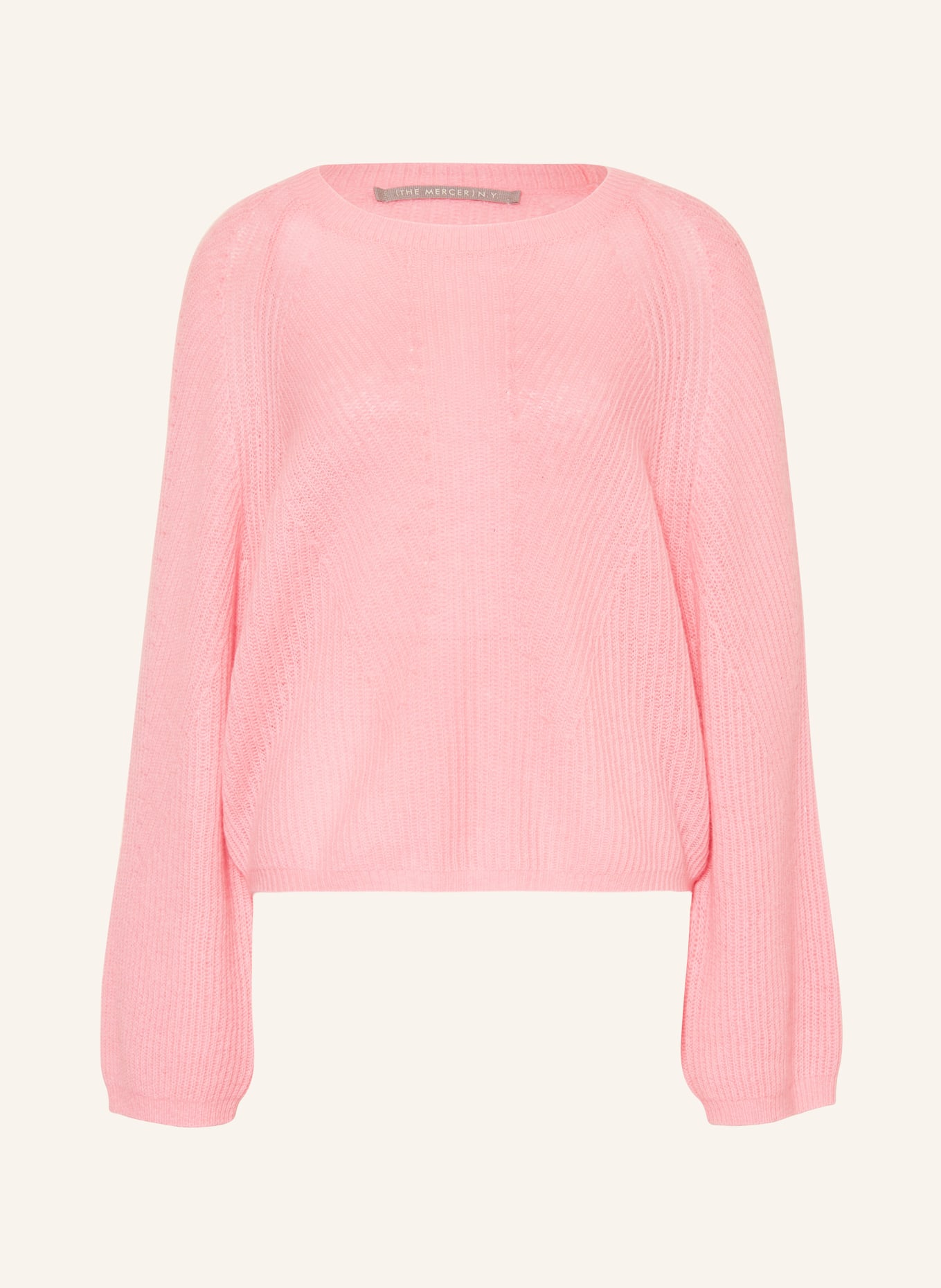 (THE MERCER) N.Y. Cashmere sweater, Color: PINK (Image 1)