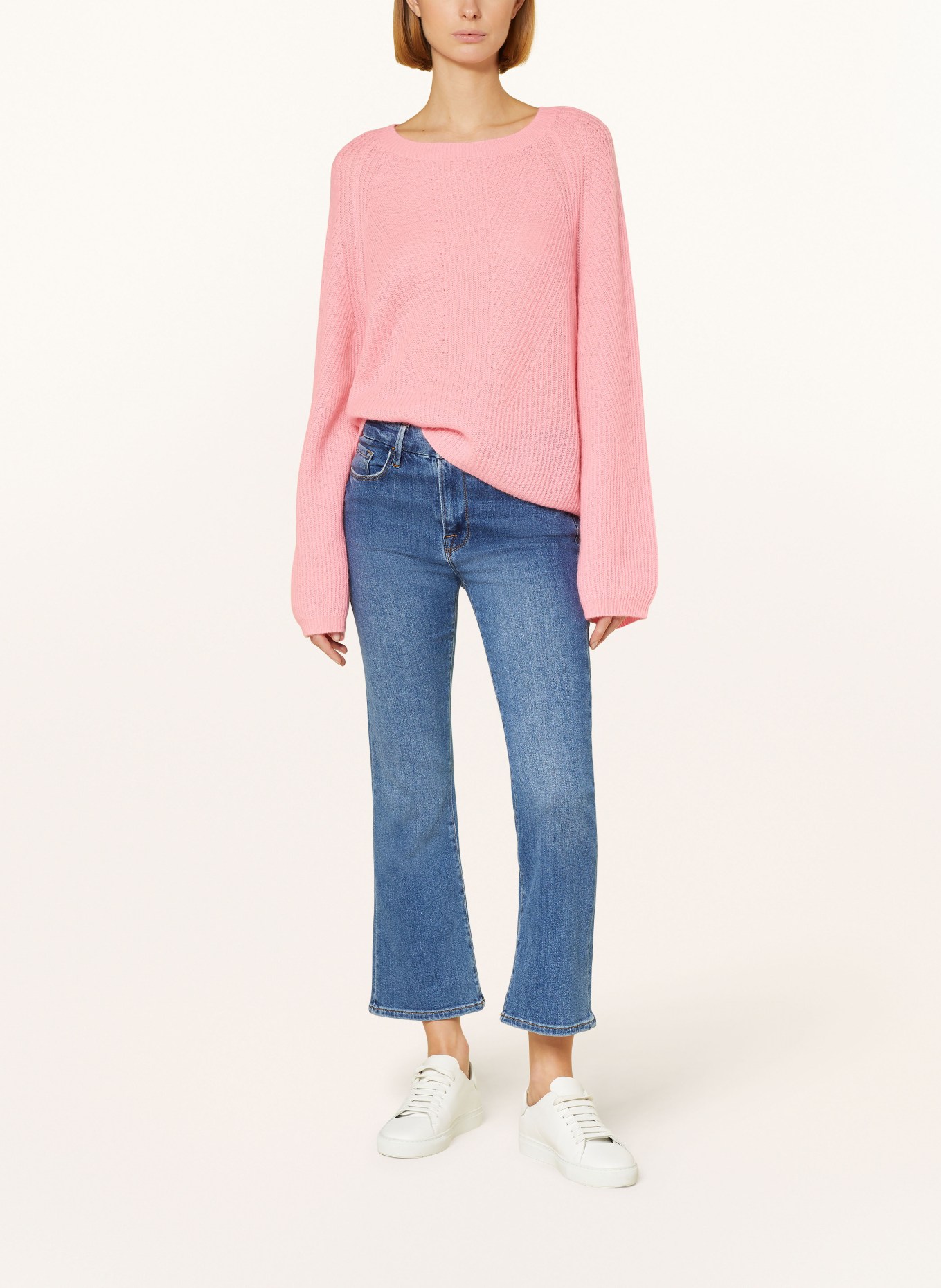 (THE MERCER) N.Y. Cashmere sweater, Color: PINK (Image 2)