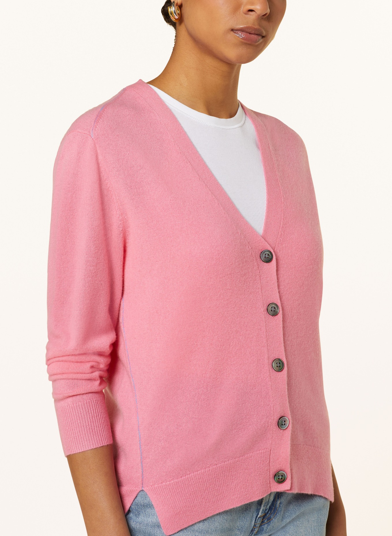 THE MERCER N.Y. Cashmere cardigan in pink