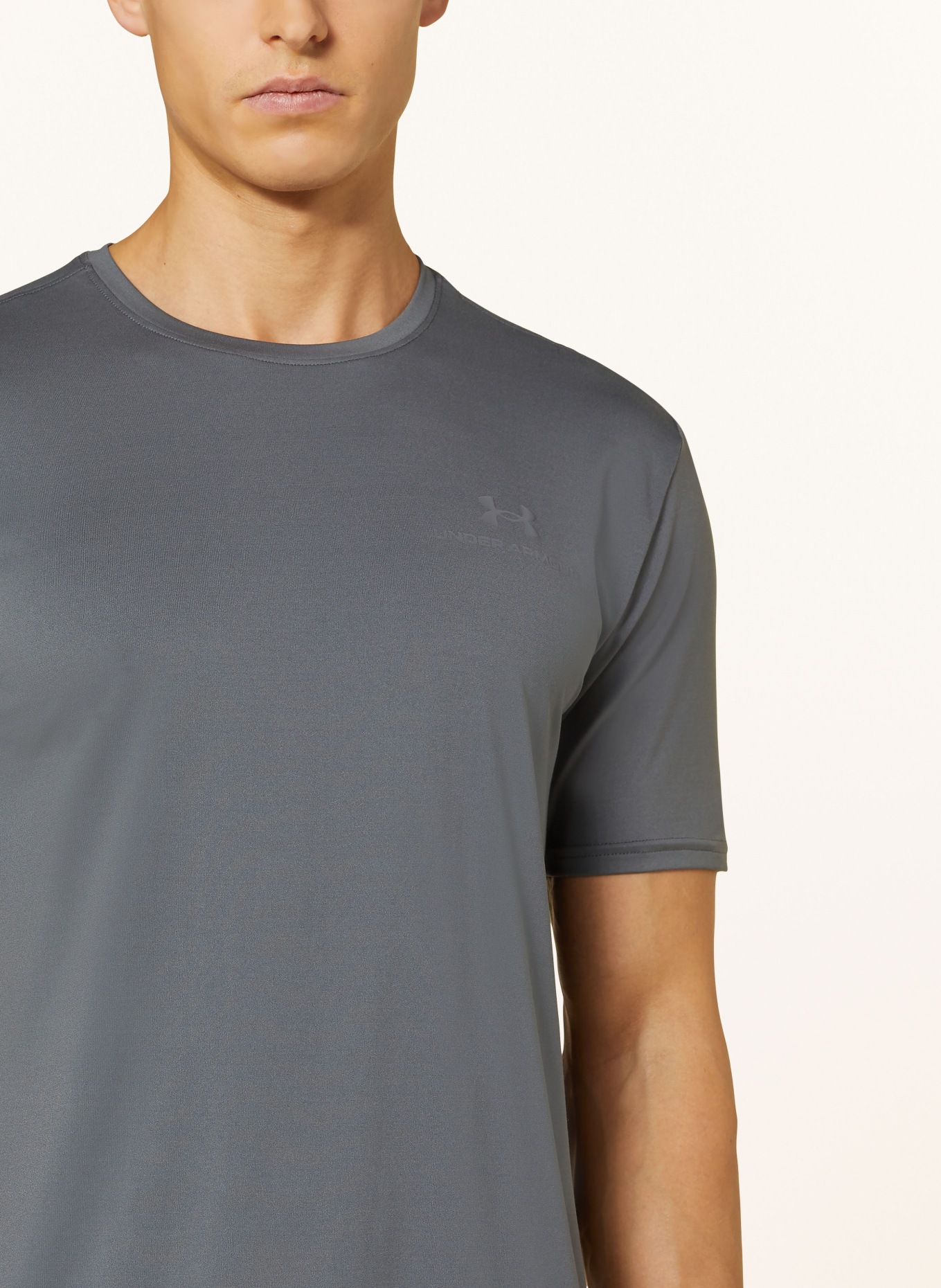UNDER ARMOUR T-Shirt UA RUSH™ ENERGY, Color: GRAY (Image 4)