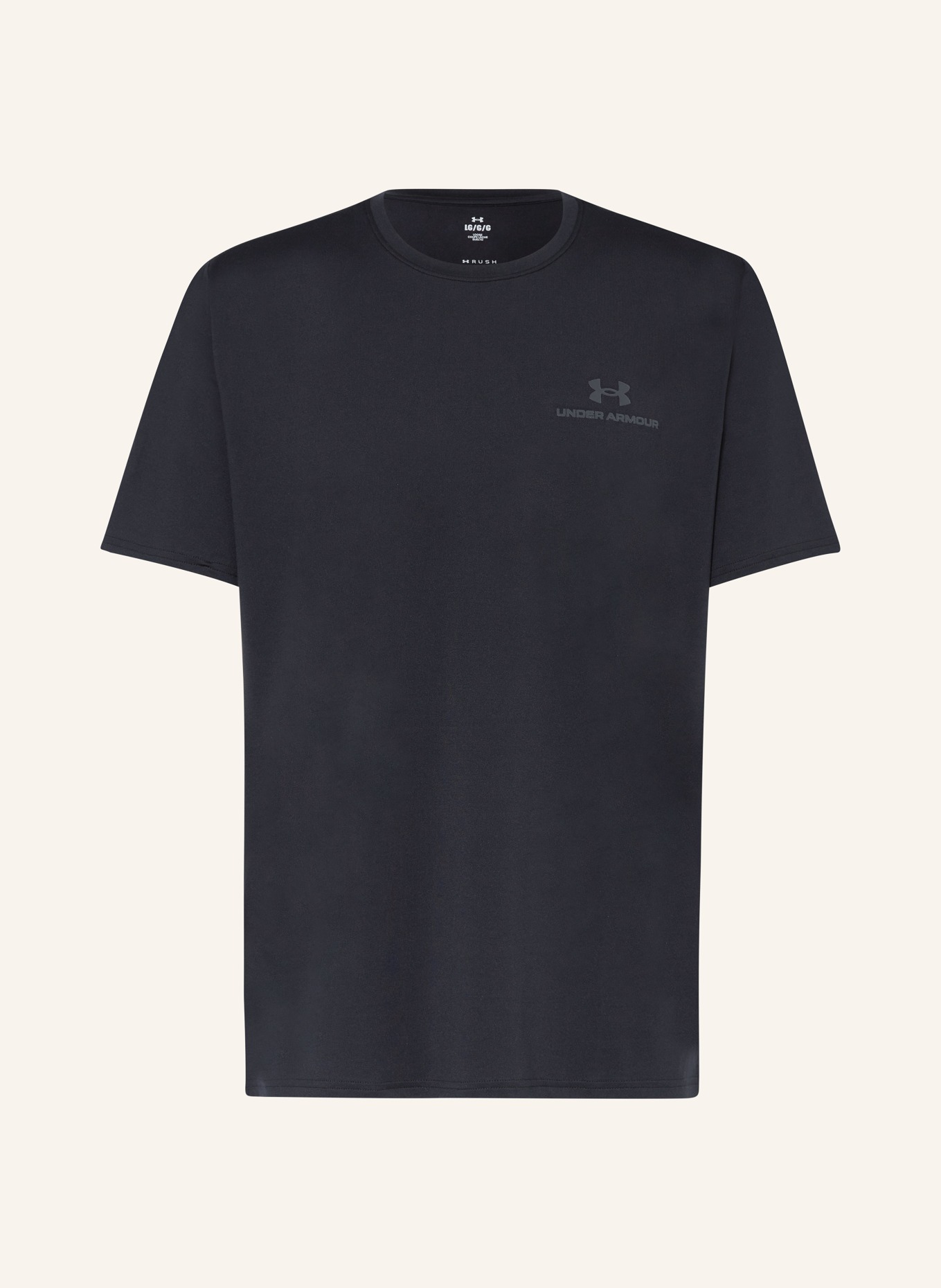 UNDER ARMOUR T-Shirt UA RUSH™ ENERGY, Color: BLACK (Image 1)