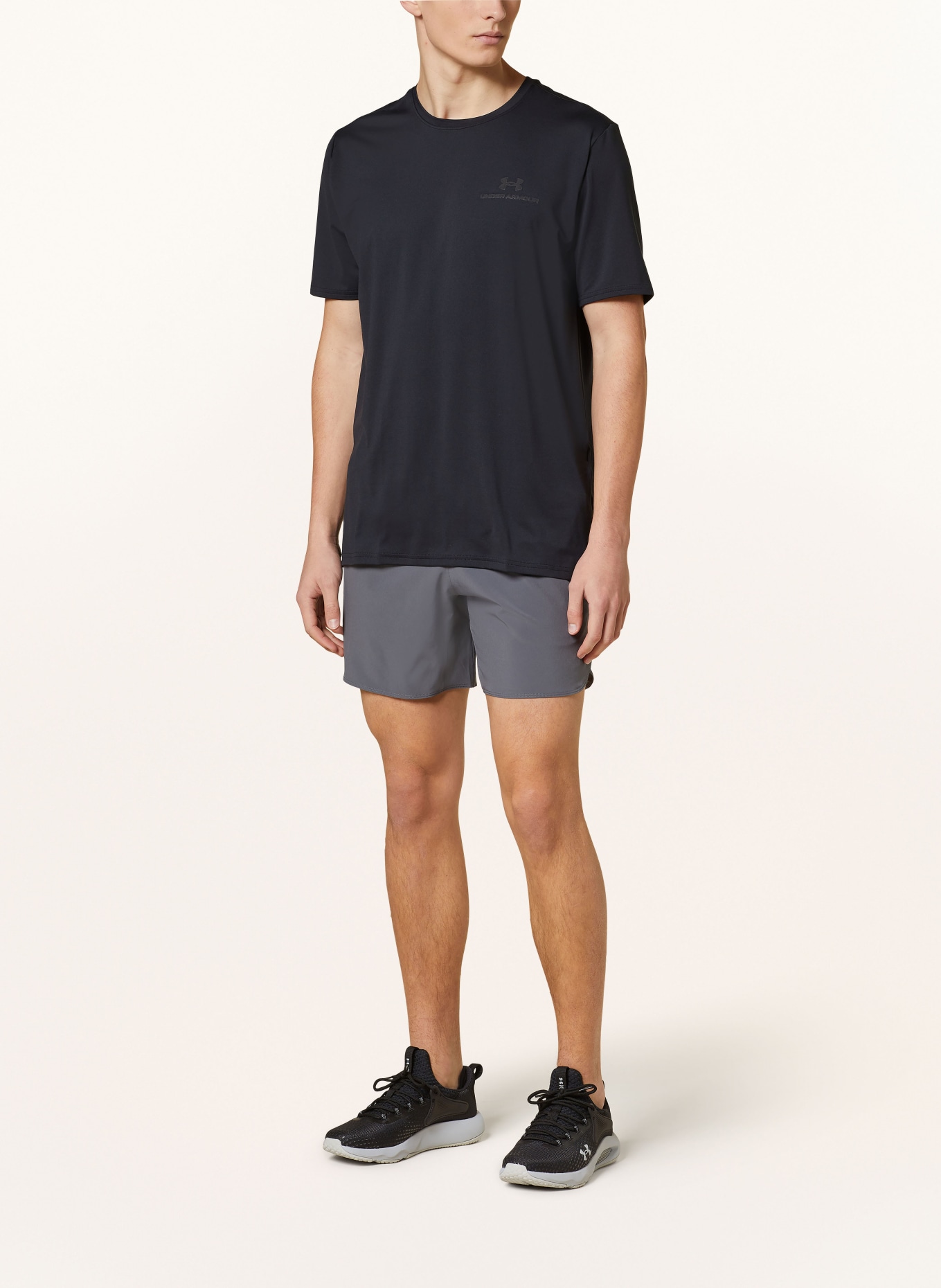 UNDER ARMOUR T-Shirt UA RUSH™ ENERGY, Color: BLACK (Image 2)