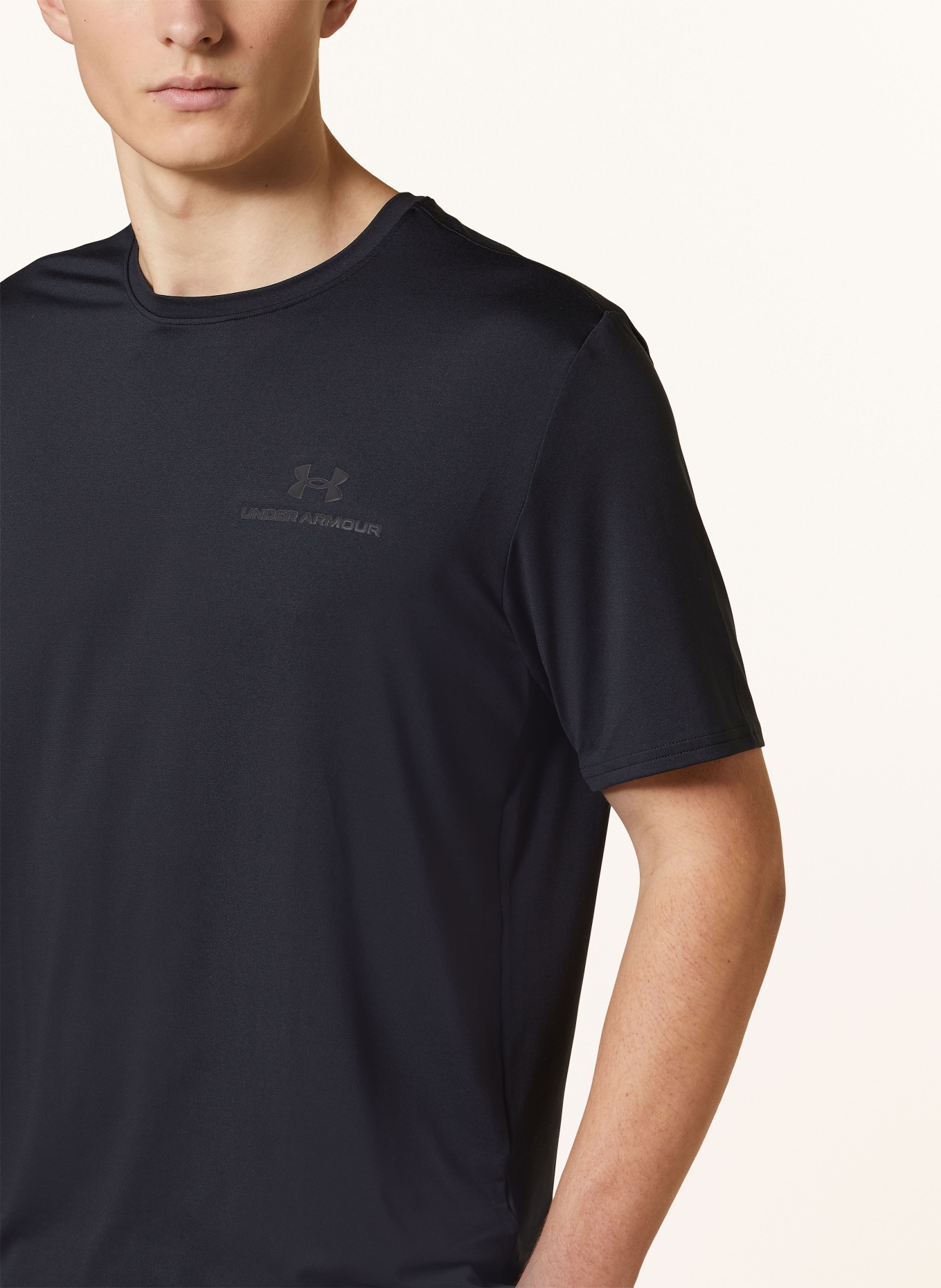 UNDER ARMOUR T-Shirt UA RUSH™ ENERGY, Farbe: SCHWARZ (Bild 4)