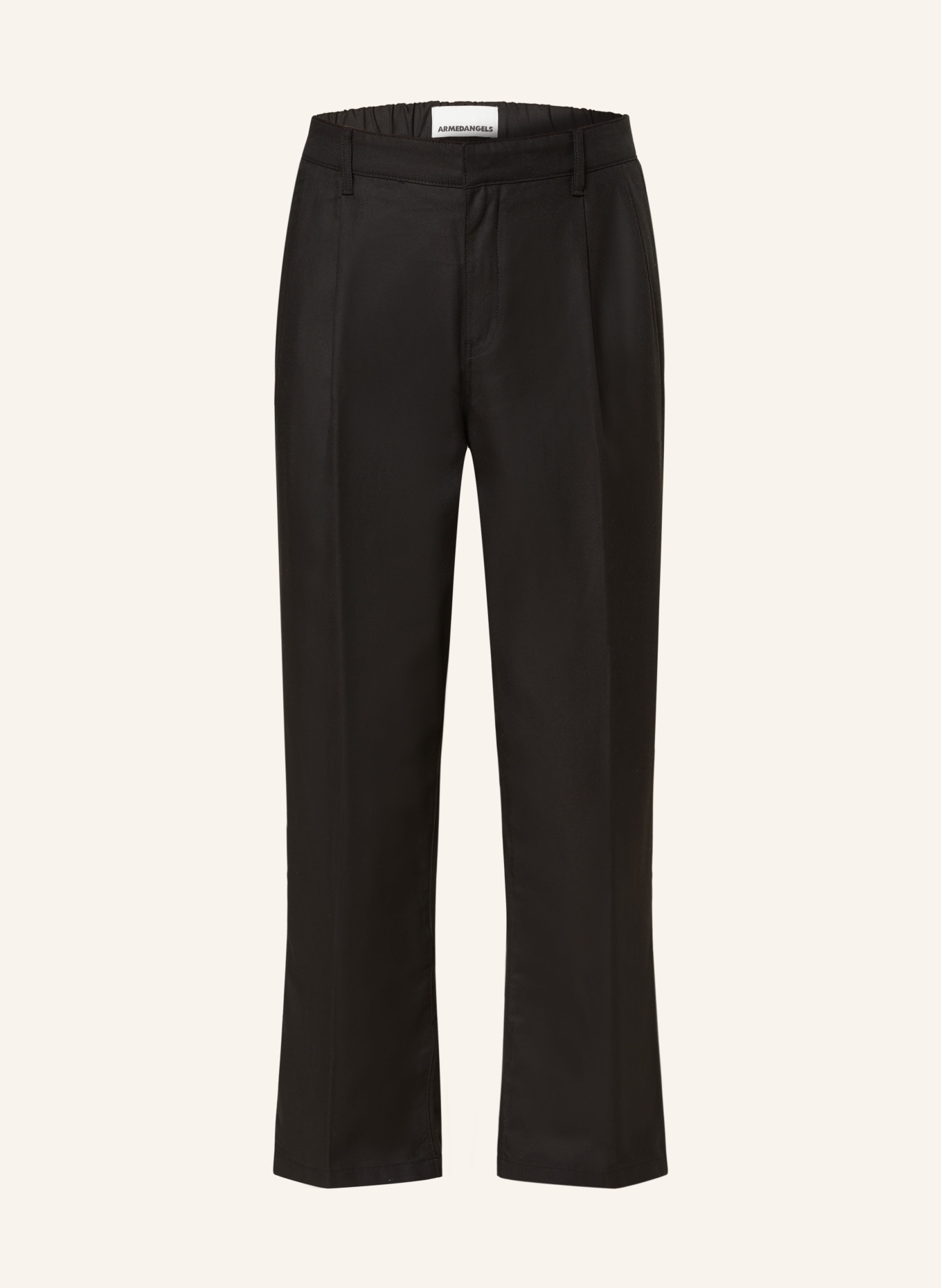 ARMEDANGELS Trousers CESAAR straight fit, Color: 105 BLACK (Image 1)