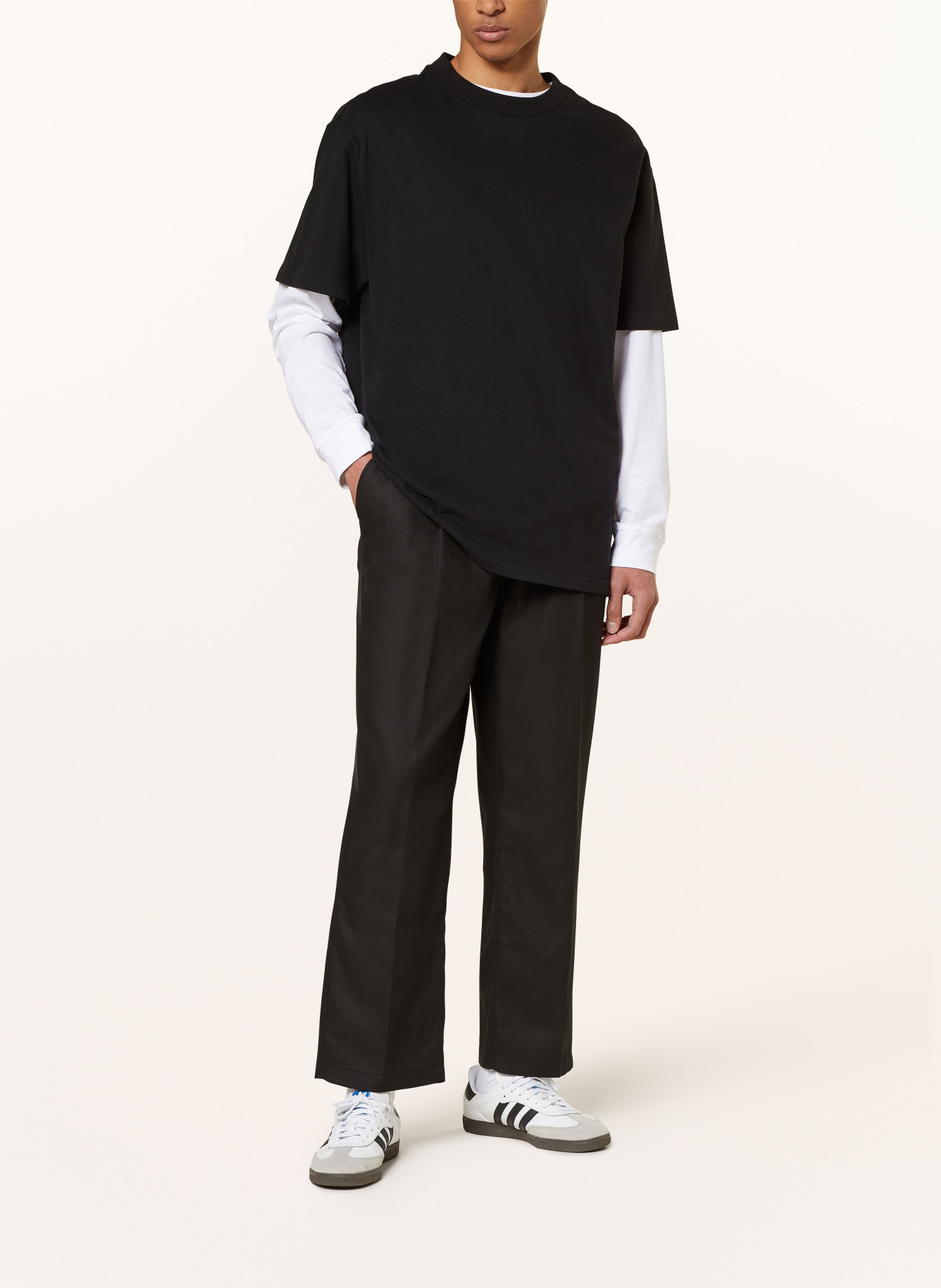 ARMEDANGELS Trousers CESAAR straight fit, Color: 105 BLACK (Image 2)