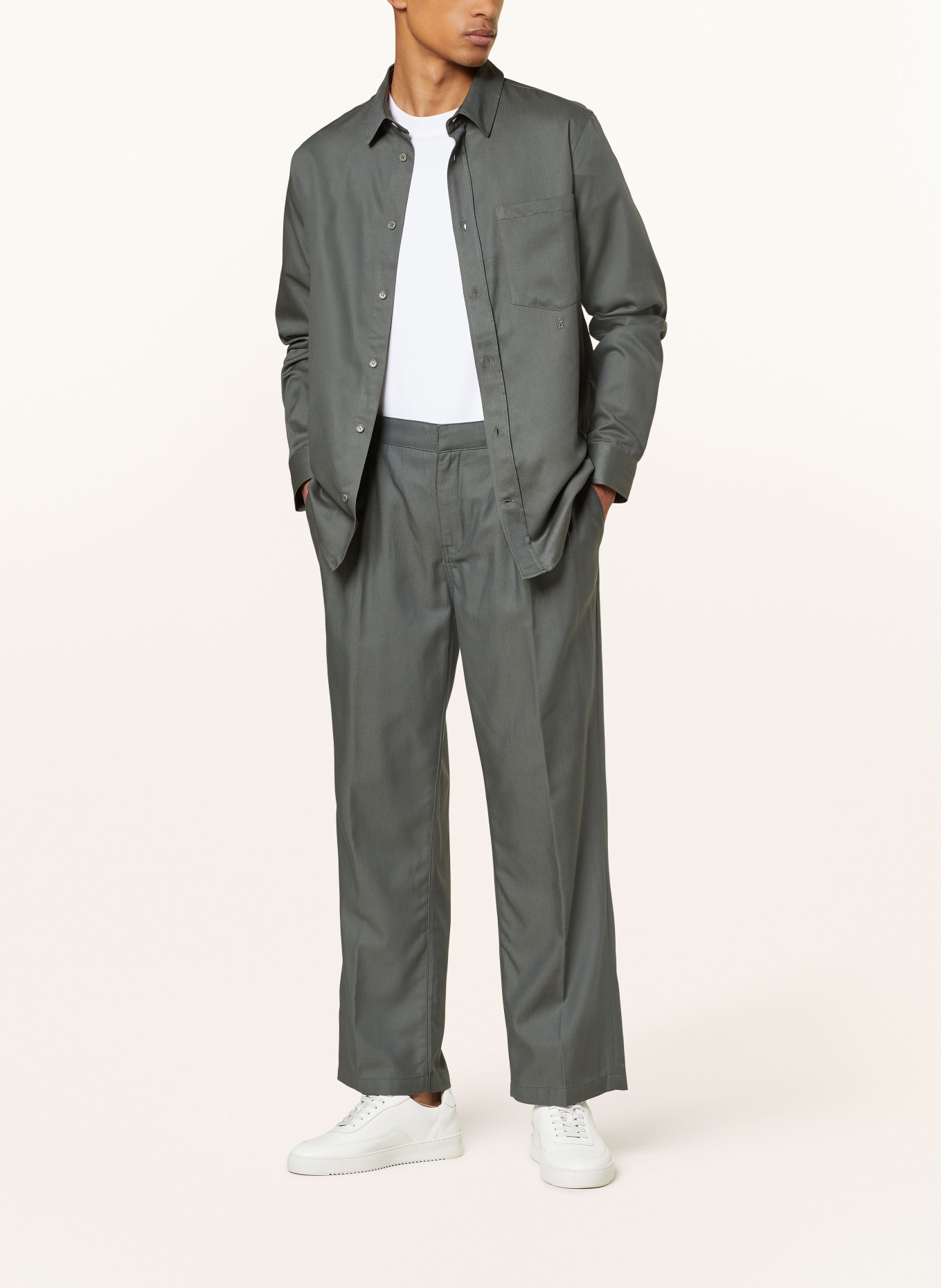 ARMEDANGELS Spodnie CESAAR straight fit: 2682 space steel