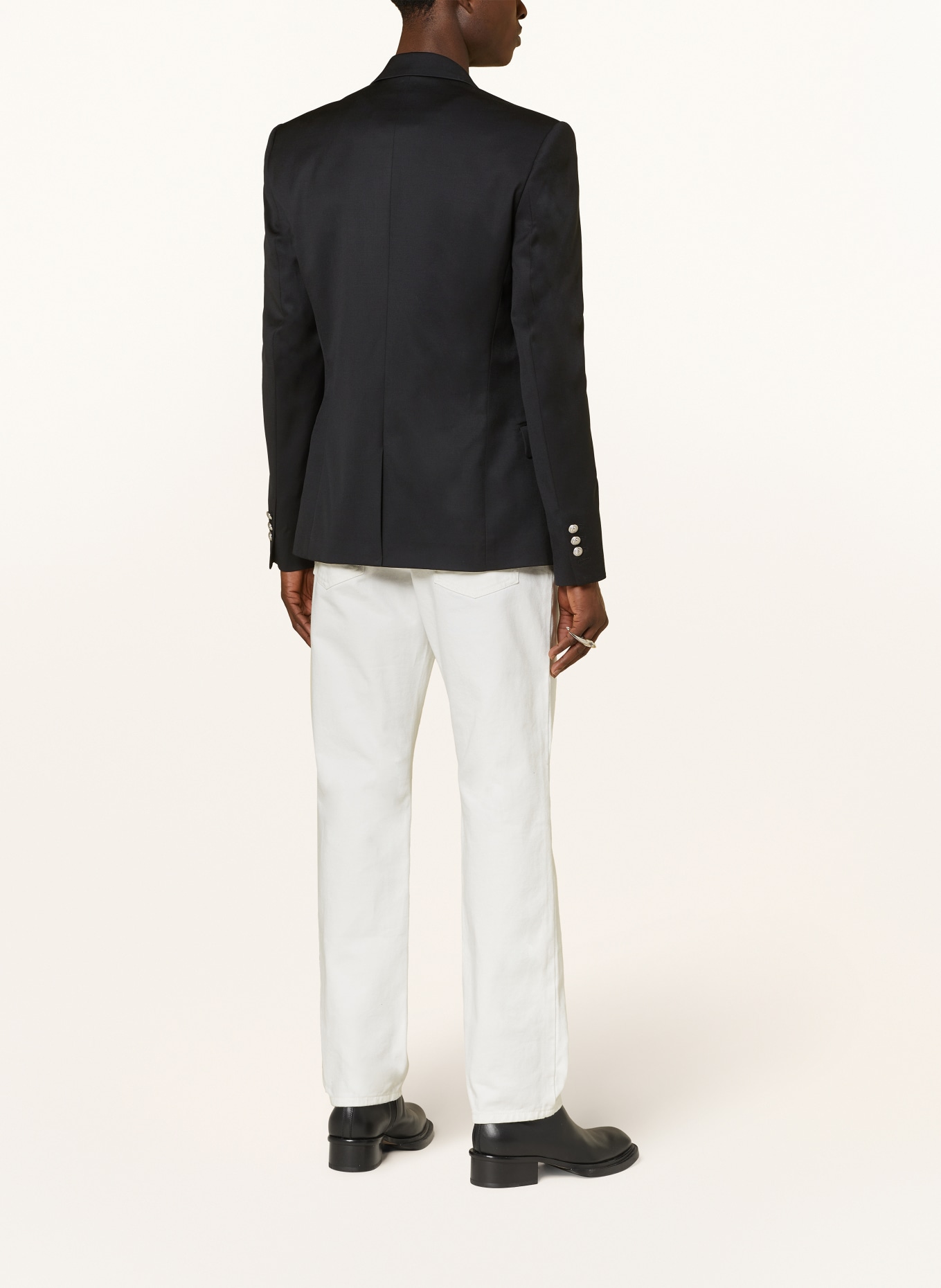 BALMAIN Tailored jacket relaxed fit, Color: BLACK (Image 3)