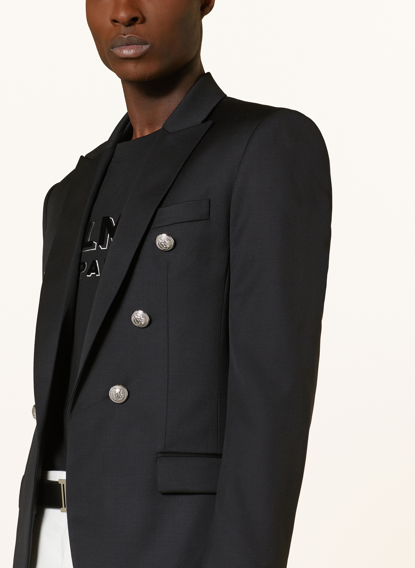 BALMAIN Tailored jacket relaxed fit, Color: BLACK (Image 5)