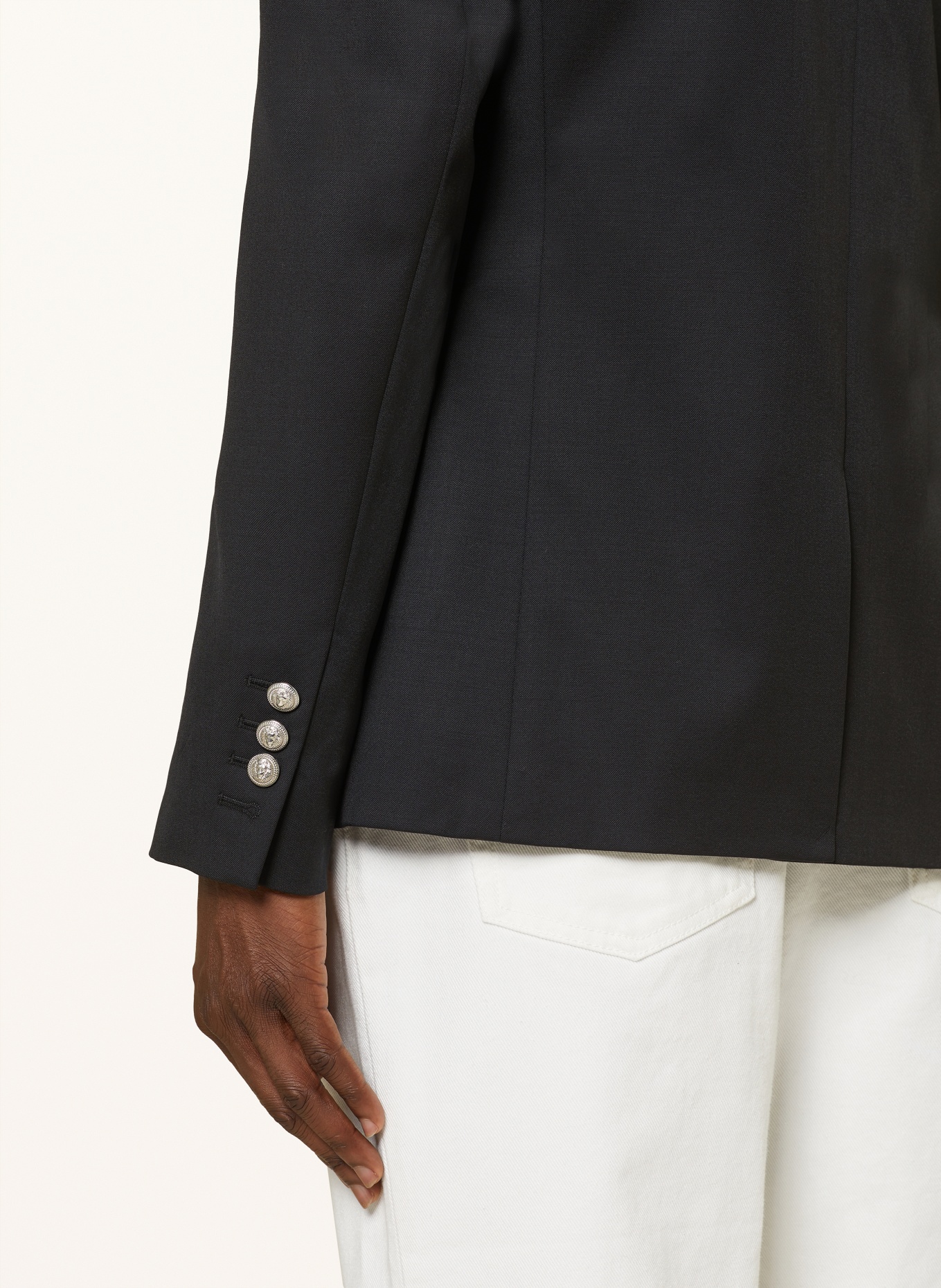 BALMAIN Tailored jacket relaxed fit, Color: BLACK (Image 6)
