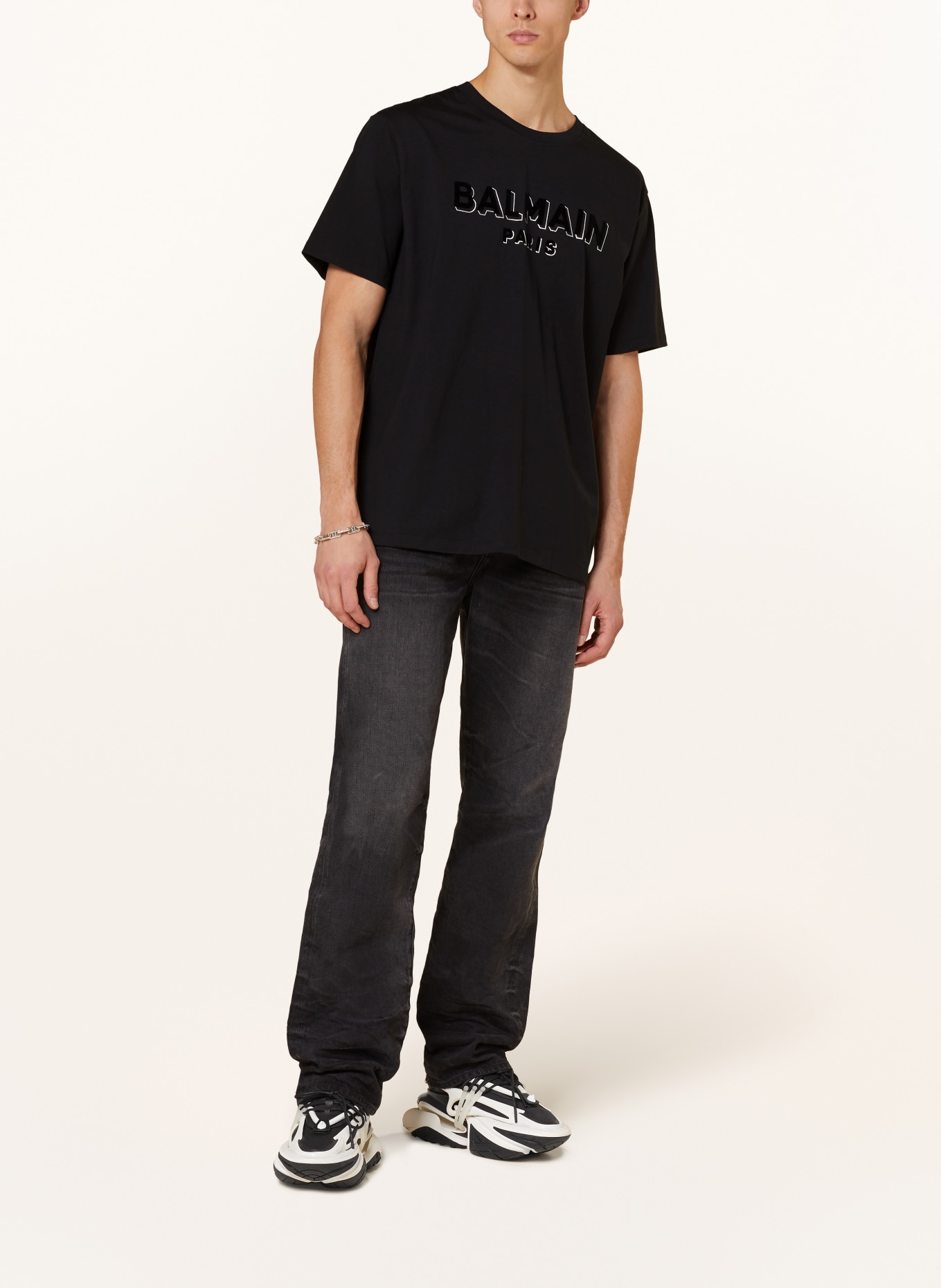 BALMAIN T-shirt, Color: BLACK (Image 2)