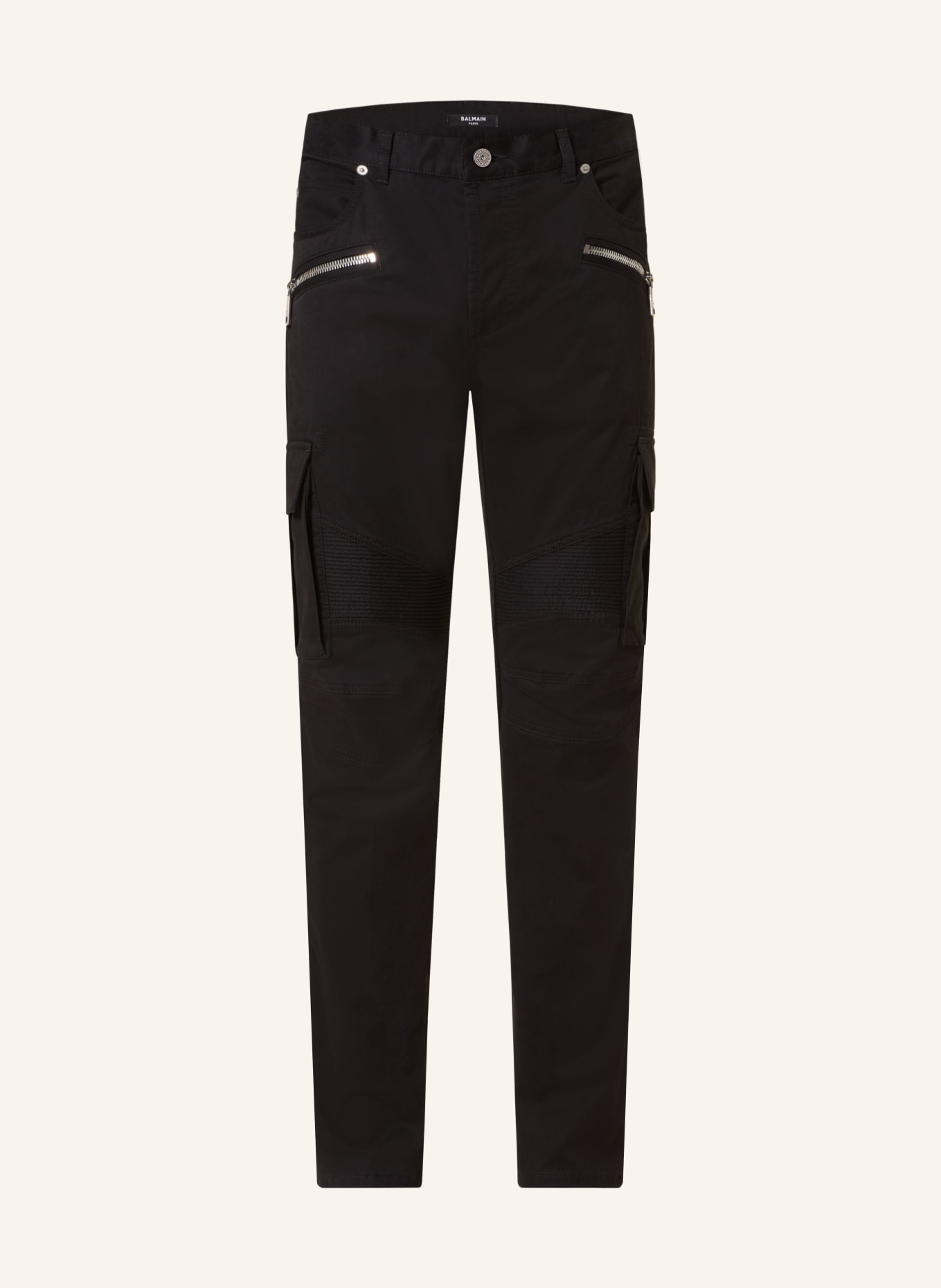 BALMAIN Cargo pants tapered fit, Color: BLACK (Image 1)