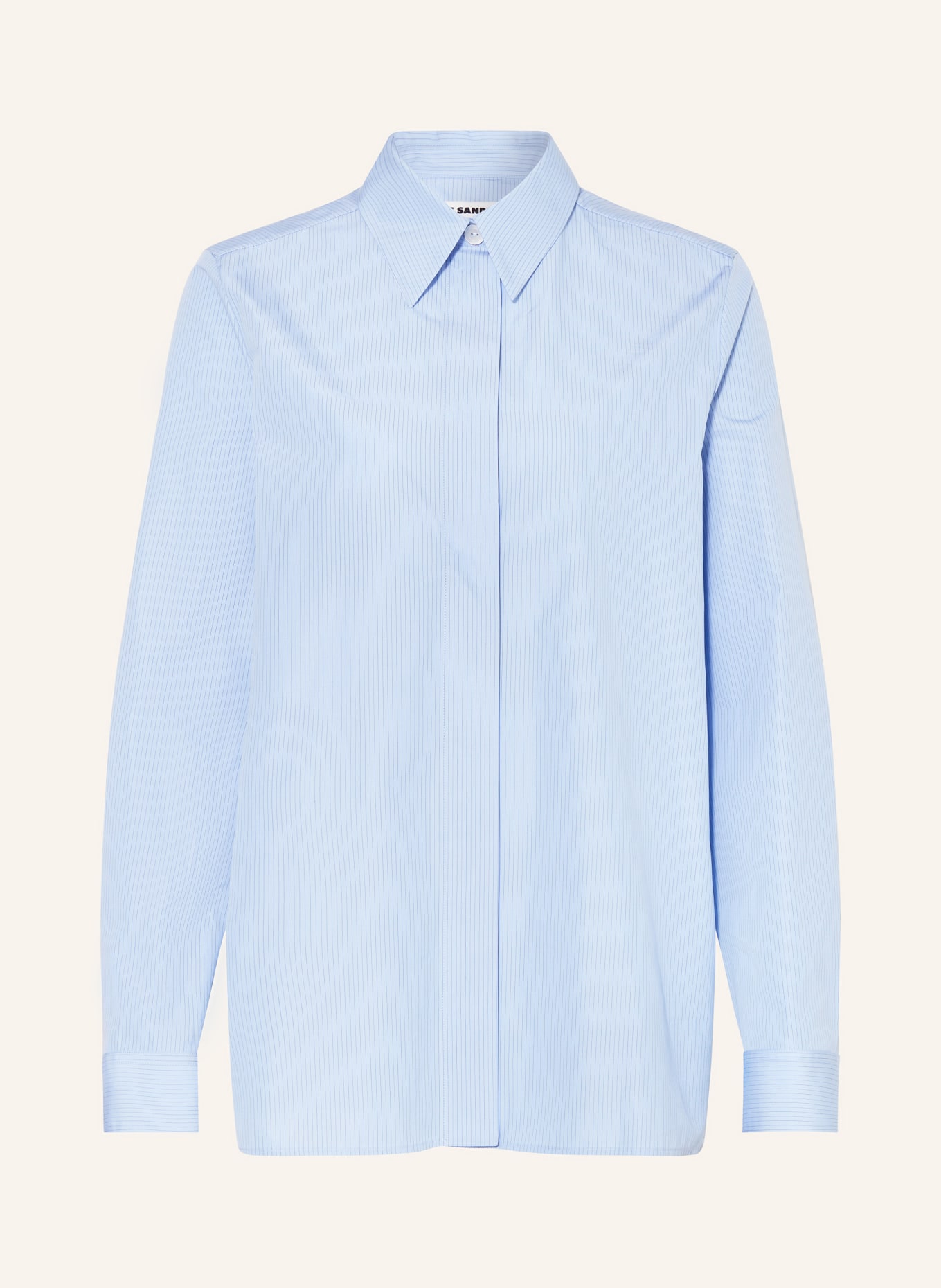 JIL SANDER Shirt blouse MONDAY, Color: LIGHT BLUE/ DARK BLUE (Image 1)
