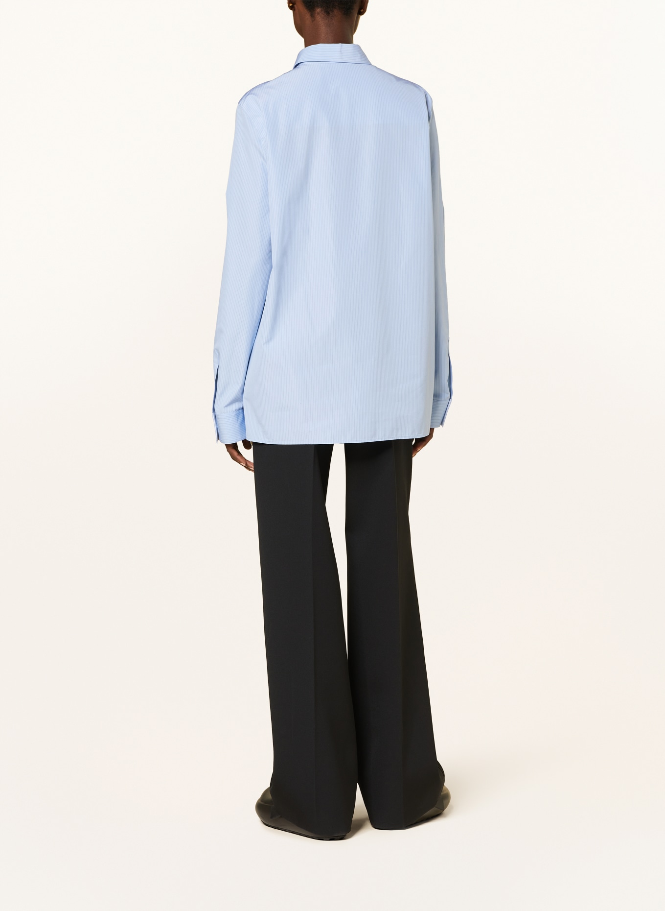 JIL SANDER Shirt blouse MONDAY, Color: LIGHT BLUE/ DARK BLUE (Image 3)