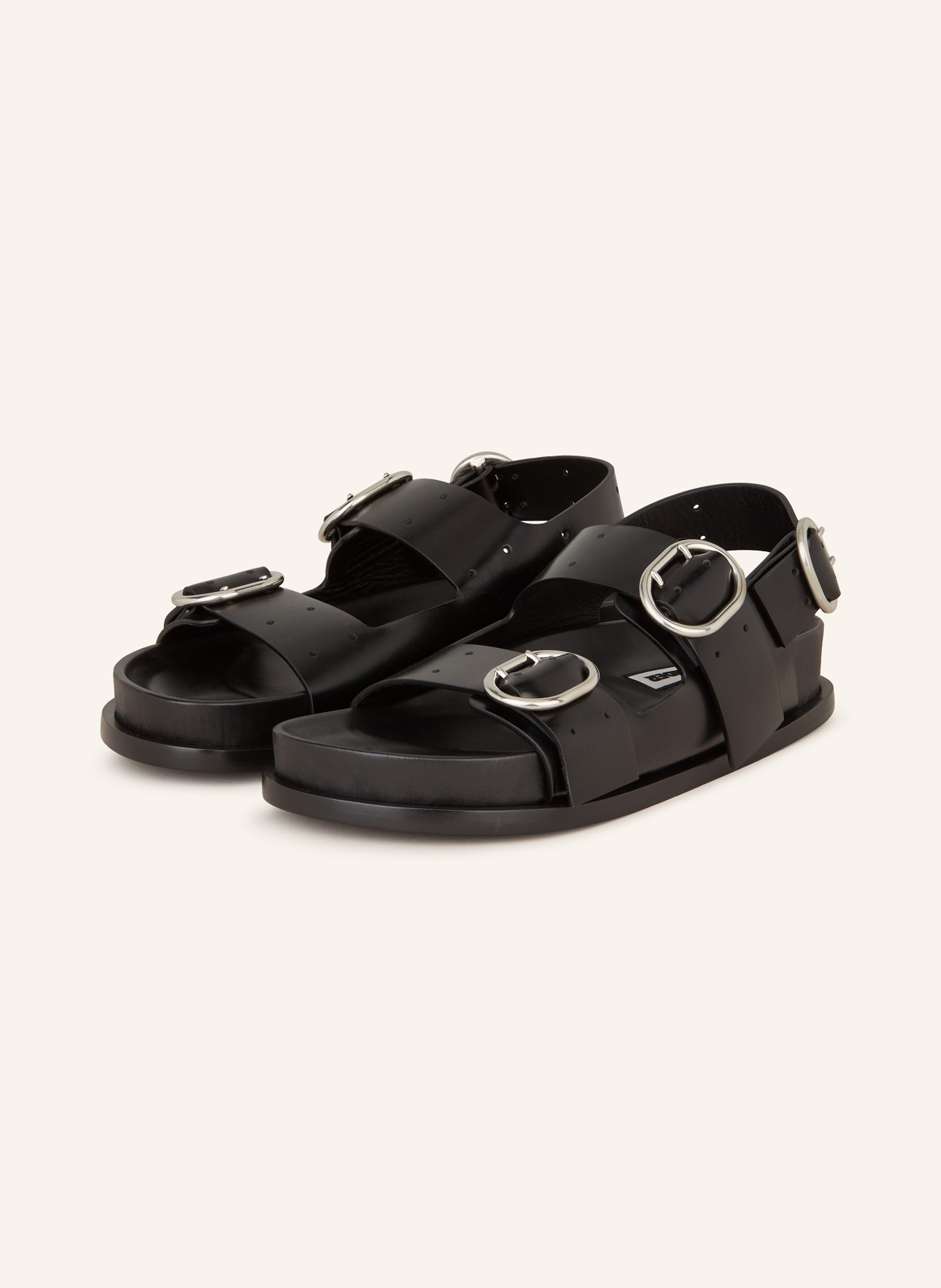 JIL SANDER Sandals, Color: BLACK (Image 1)