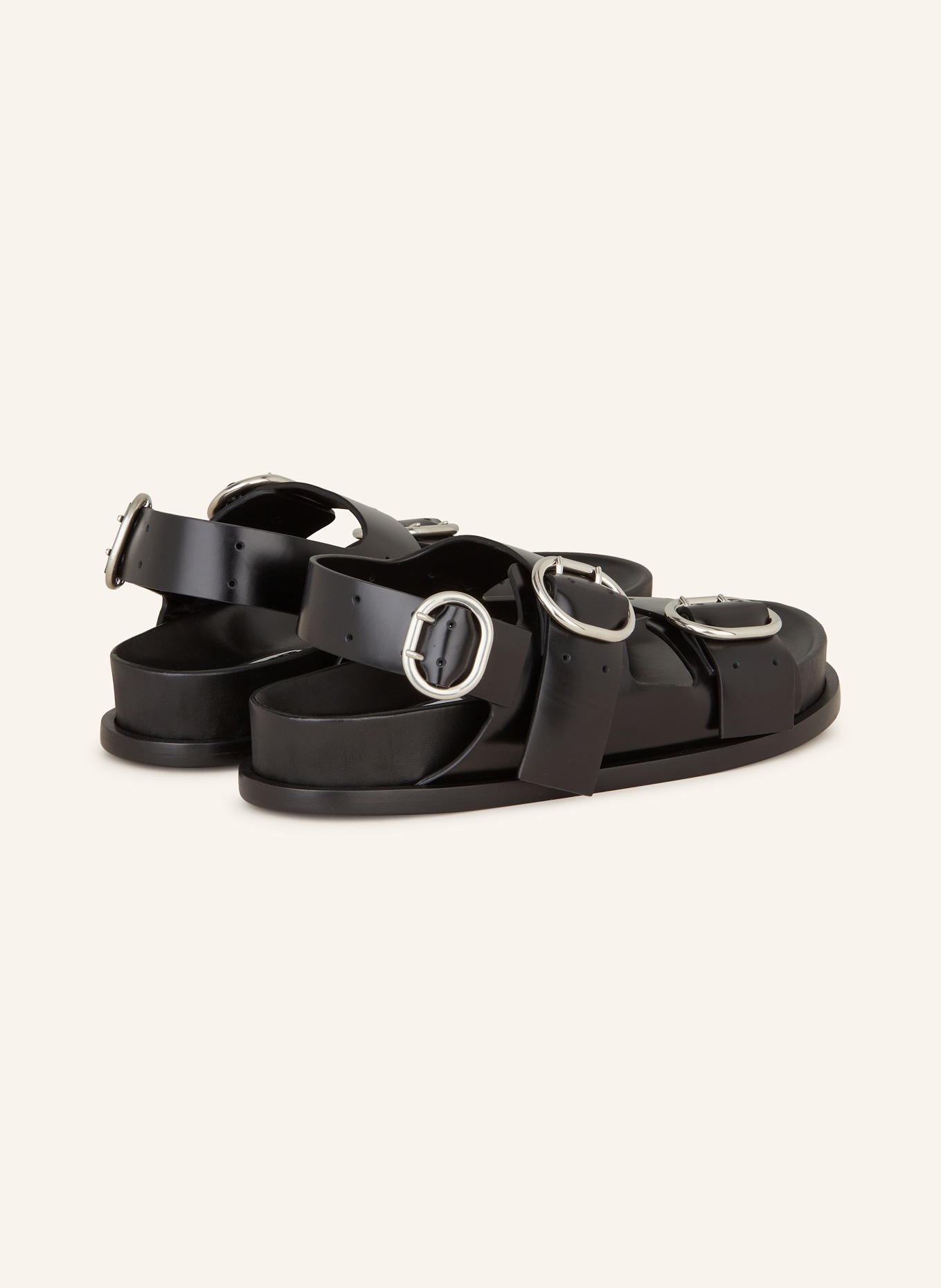 JIL SANDER Sandals, Color: BLACK (Image 2)
