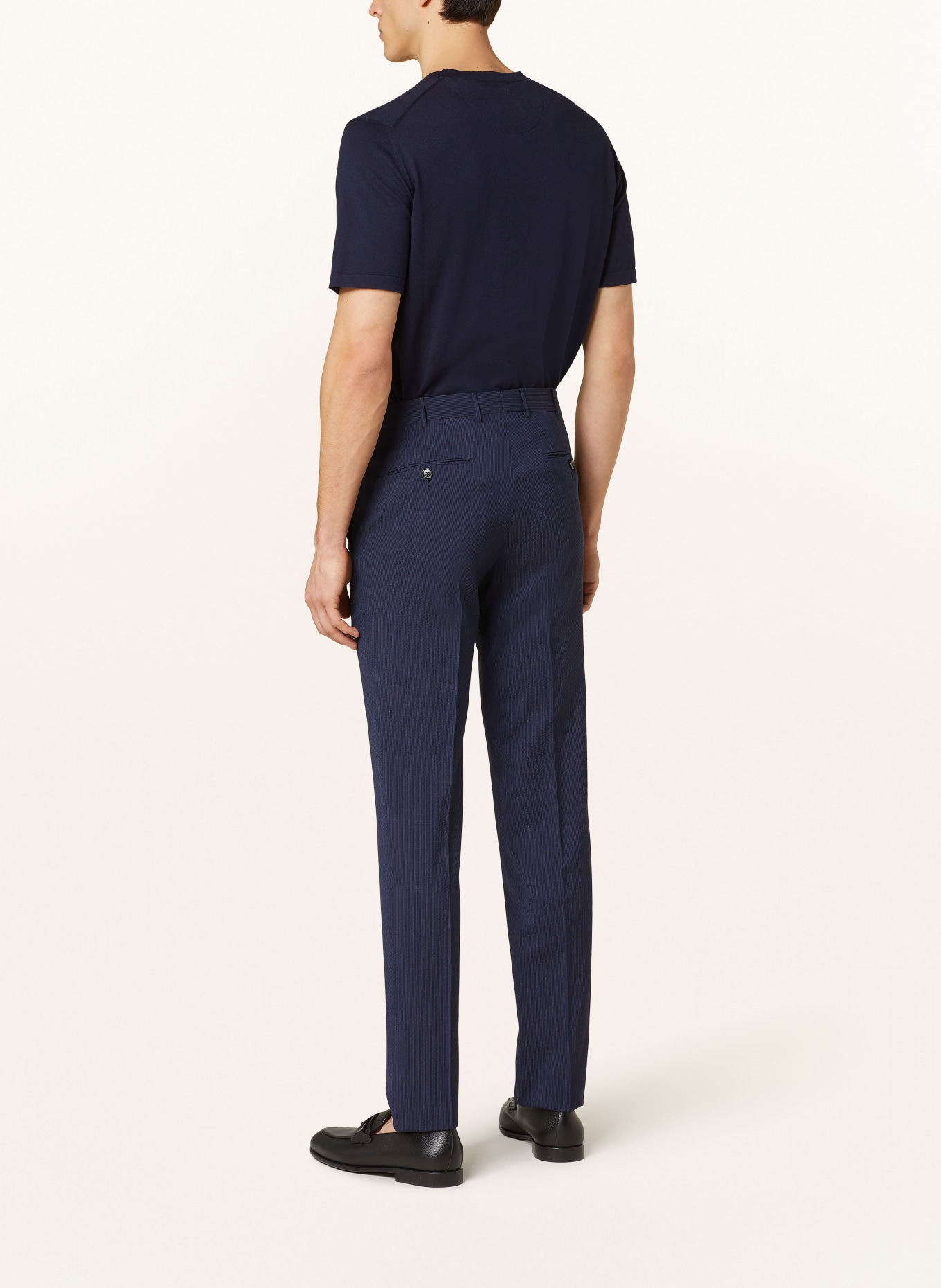 ZEGNA Trousers TROFEO slim fit, Color: DARK BLUE (Image 4)