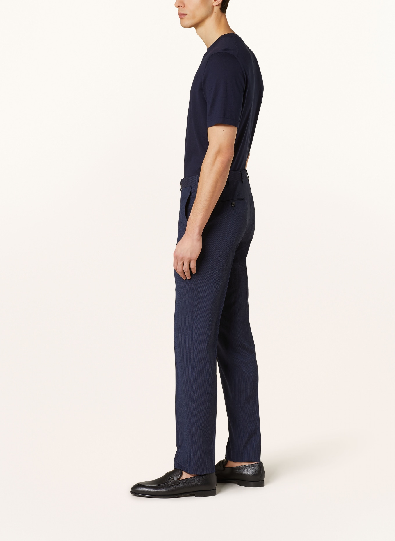 ZEGNA Trousers TROFEO slim fit, Color: DARK BLUE (Image 5)