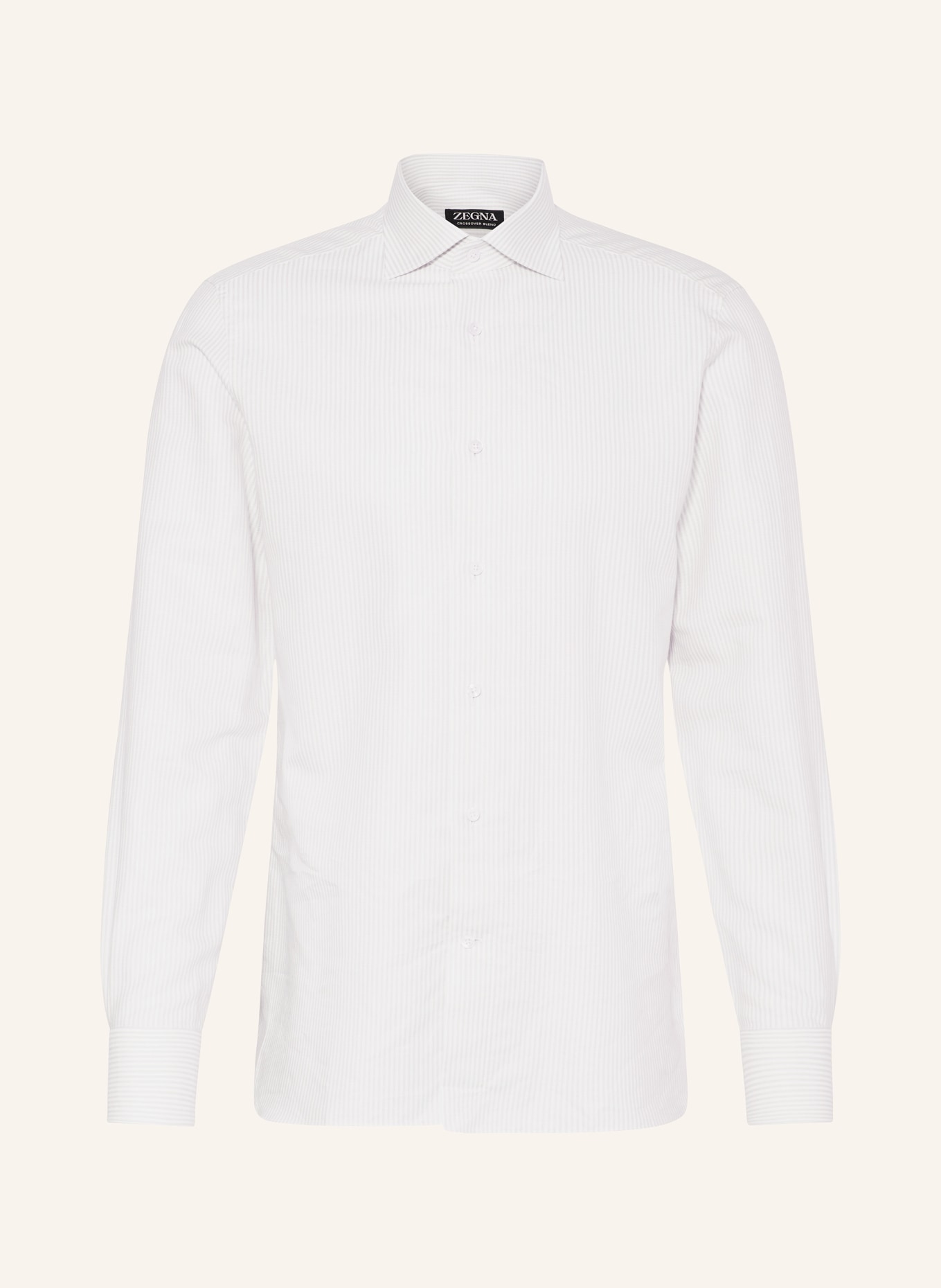 ZEGNA Shirt extra slim fit, Color: LIGHT GREEN/ WHITE (Image 1)