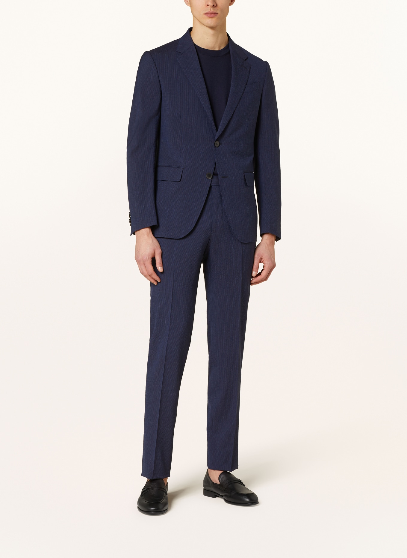 ZEGNA Suit jacket regular fit in merino wool, Color: DARK BLUE (Image 2)