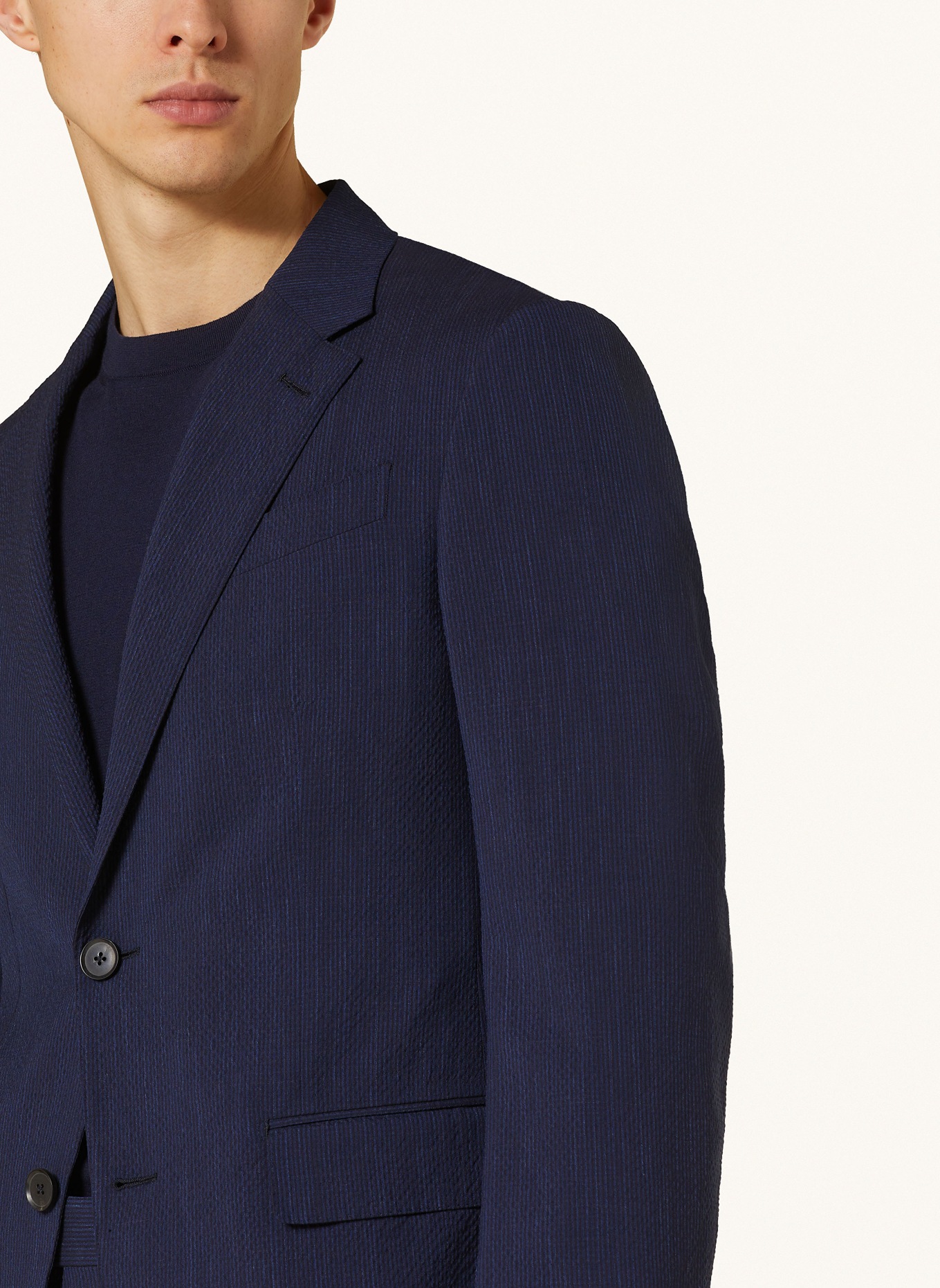 ZEGNA Suit jacket regular fit in merino wool, Color: DARK BLUE (Image 5)