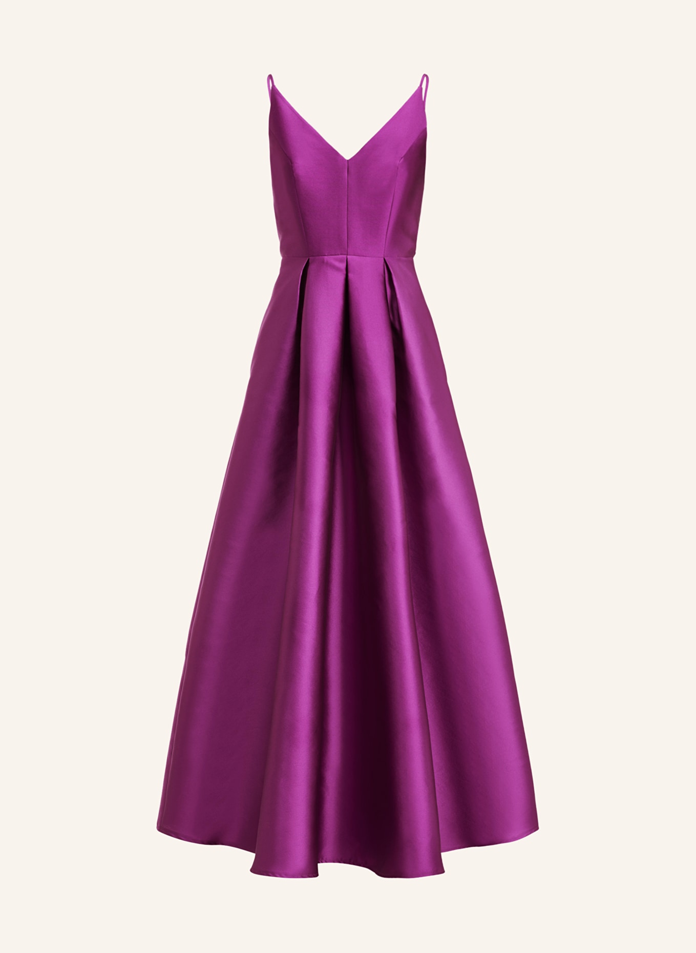 SWING Evening dress in satin, Color: PURPLE (Image 1)