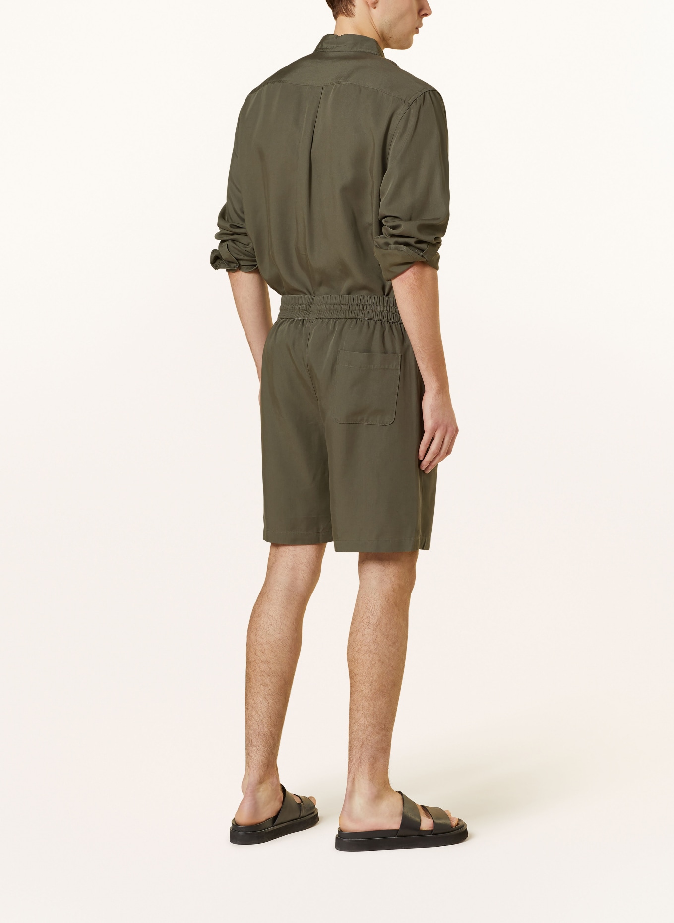 PAUL Shorts, Color: OLIVE (Image 3)