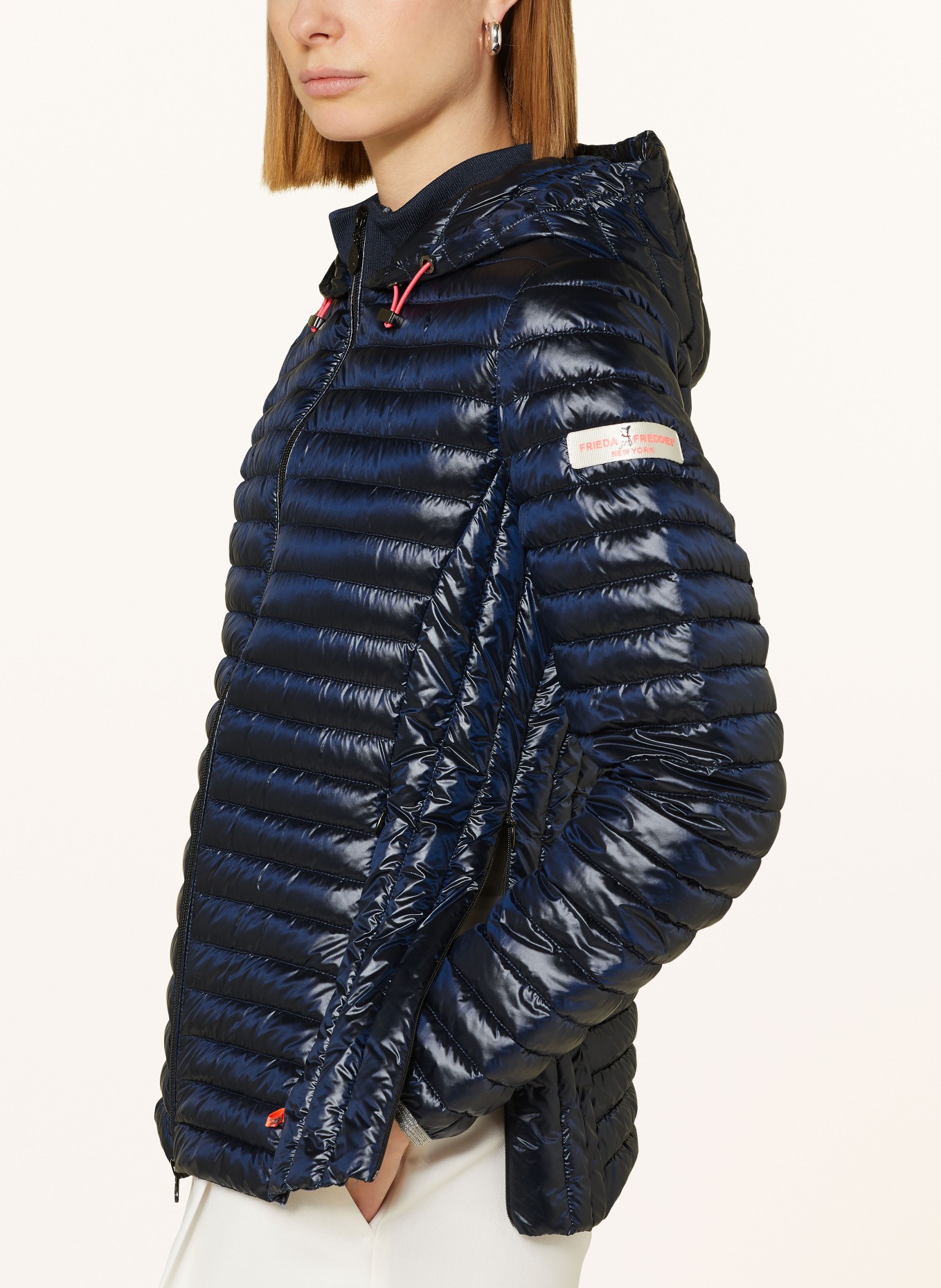 Freddies Mantel Frieda Freddies Daunenmantel Schwarz Hood Mantel